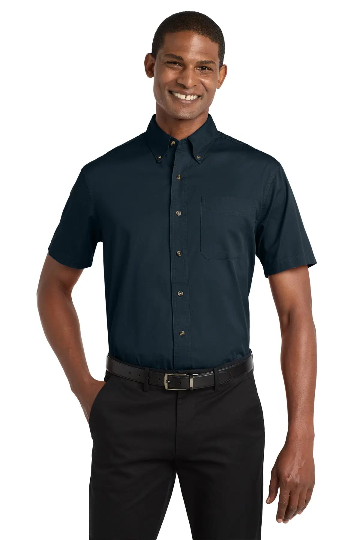 Port Authority® Short Sleeve Twill Shirt #S500T
