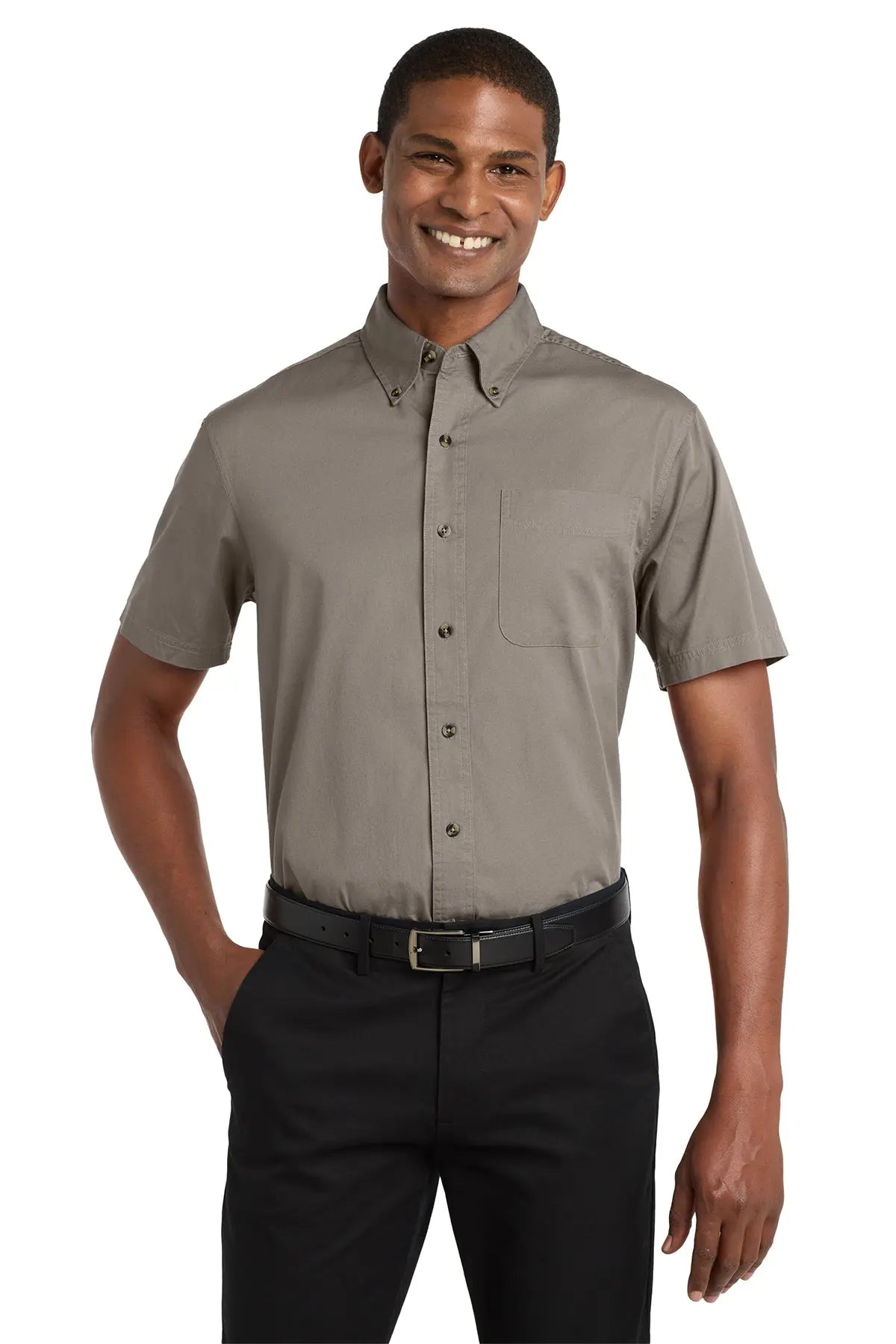 Port Authority® Short Sleeve Twill Shirt #S500T