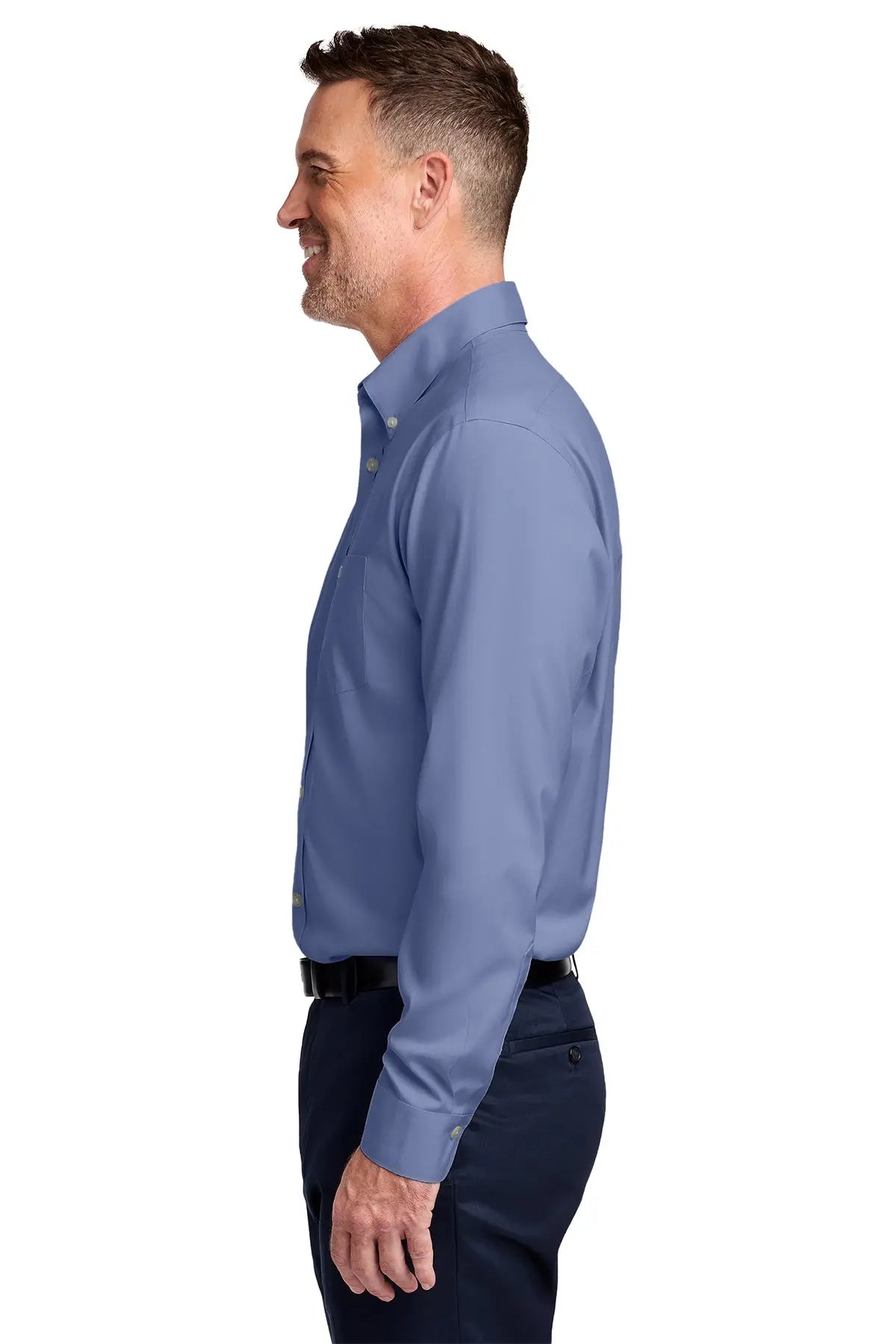 Brooks Brothers® Wrinkle-Free Stretch Pinpoint Shirt #BB18000