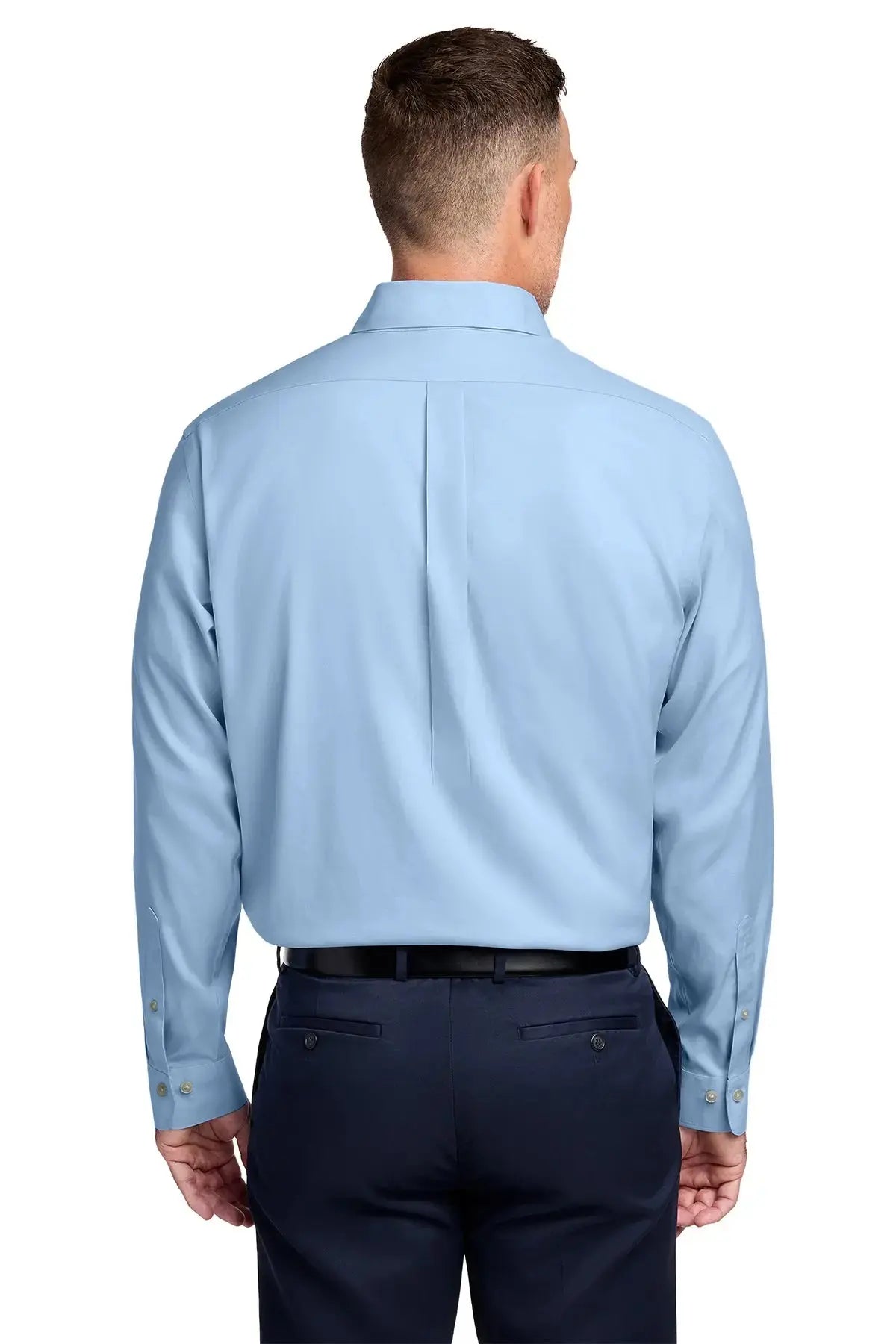 Brooks Brothers® Wrinkle-Free Stretch Pinpoint Shirt #BB18000 Game Over Merch