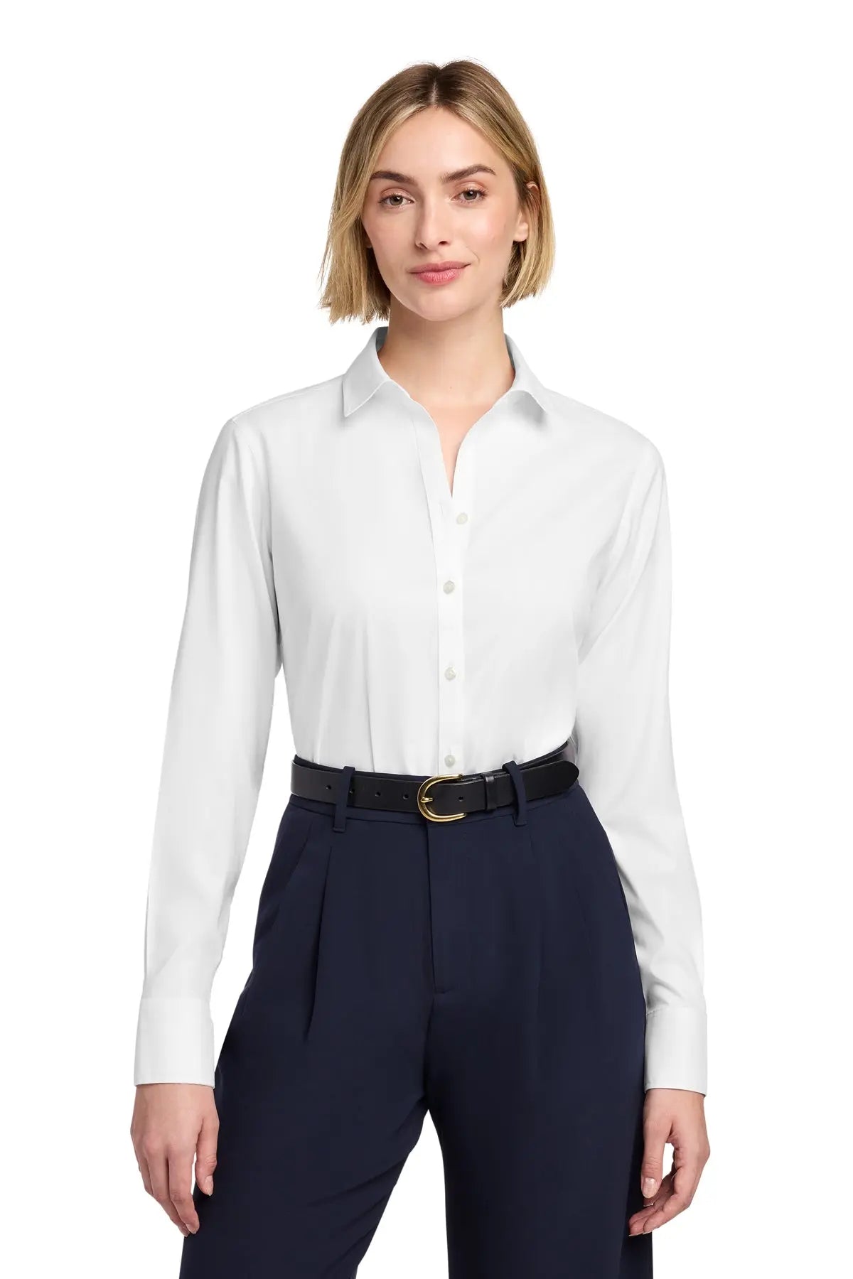 Brooks Brothers® Women’s Wrinkle-Free Stretch Pinpoint Shirt #BB18001