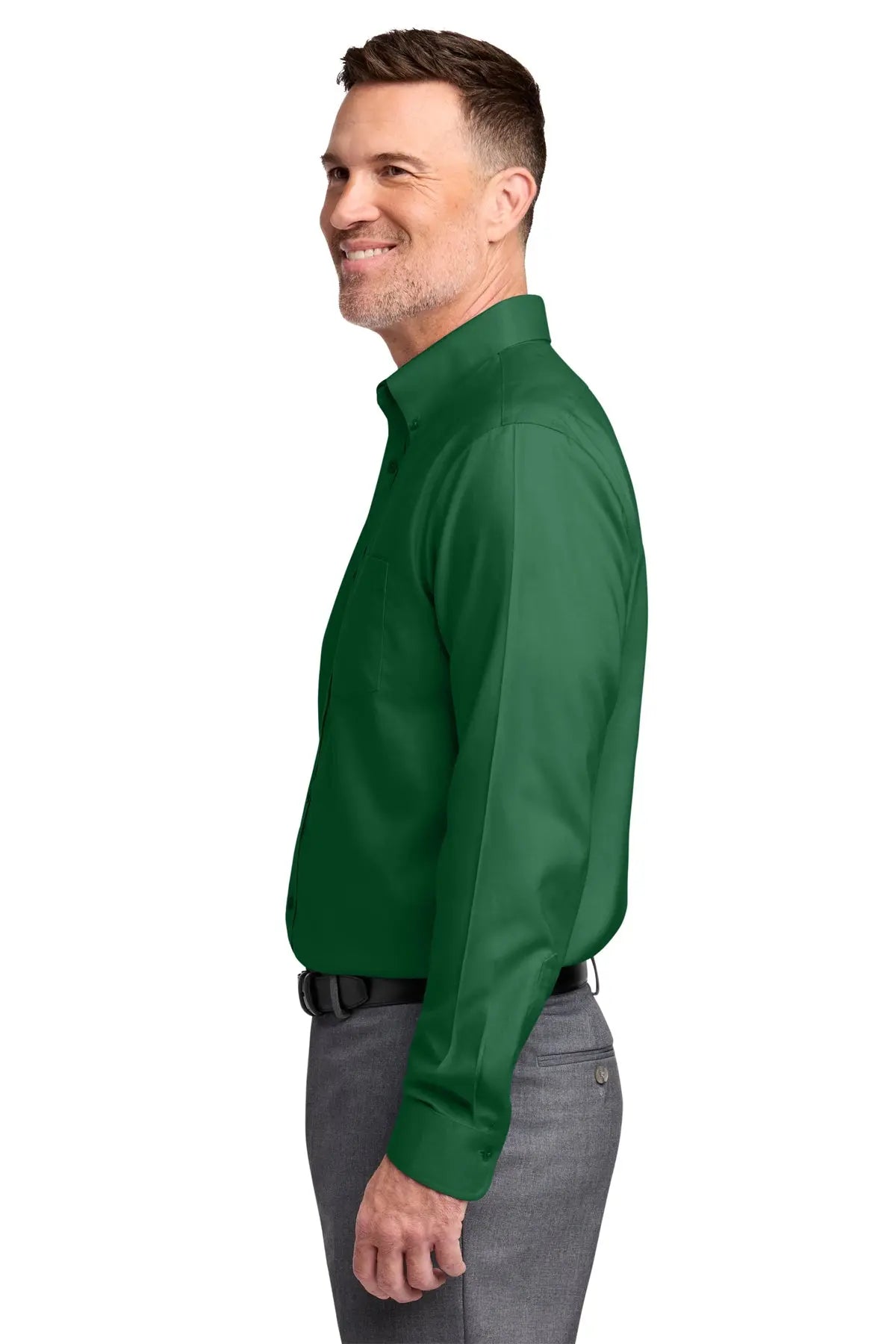 Brooks Brothers® Wrinkle-Free Stretch Nailhead Shirt #BB18002