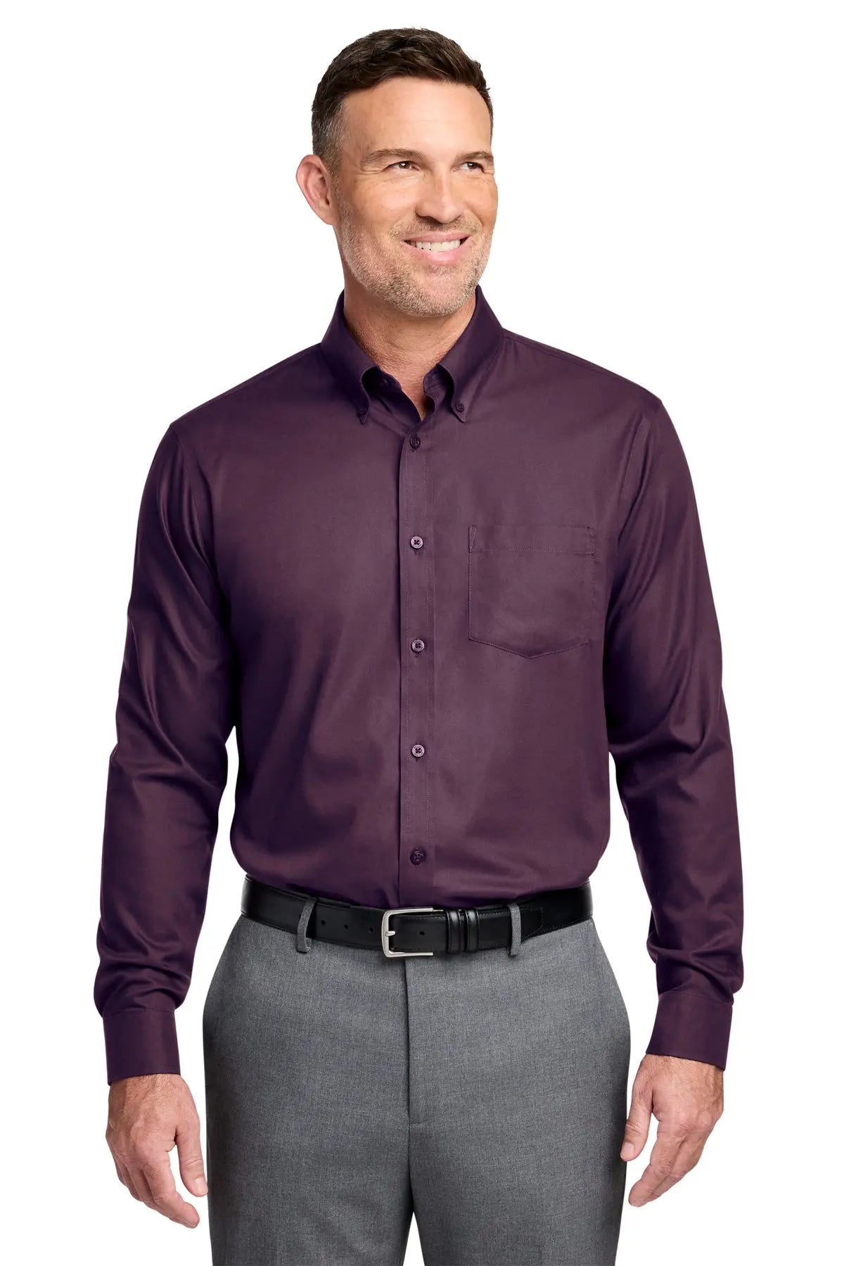 Brooks Brothers® Wrinkle-Free Stretch Nailhead Shirt #BB18002