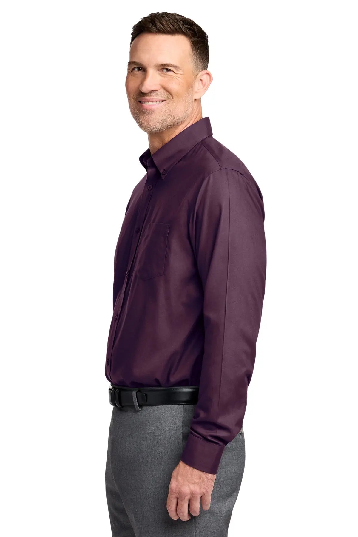 Brooks Brothers® Wrinkle-Free Stretch Nailhead Shirt #BB18002