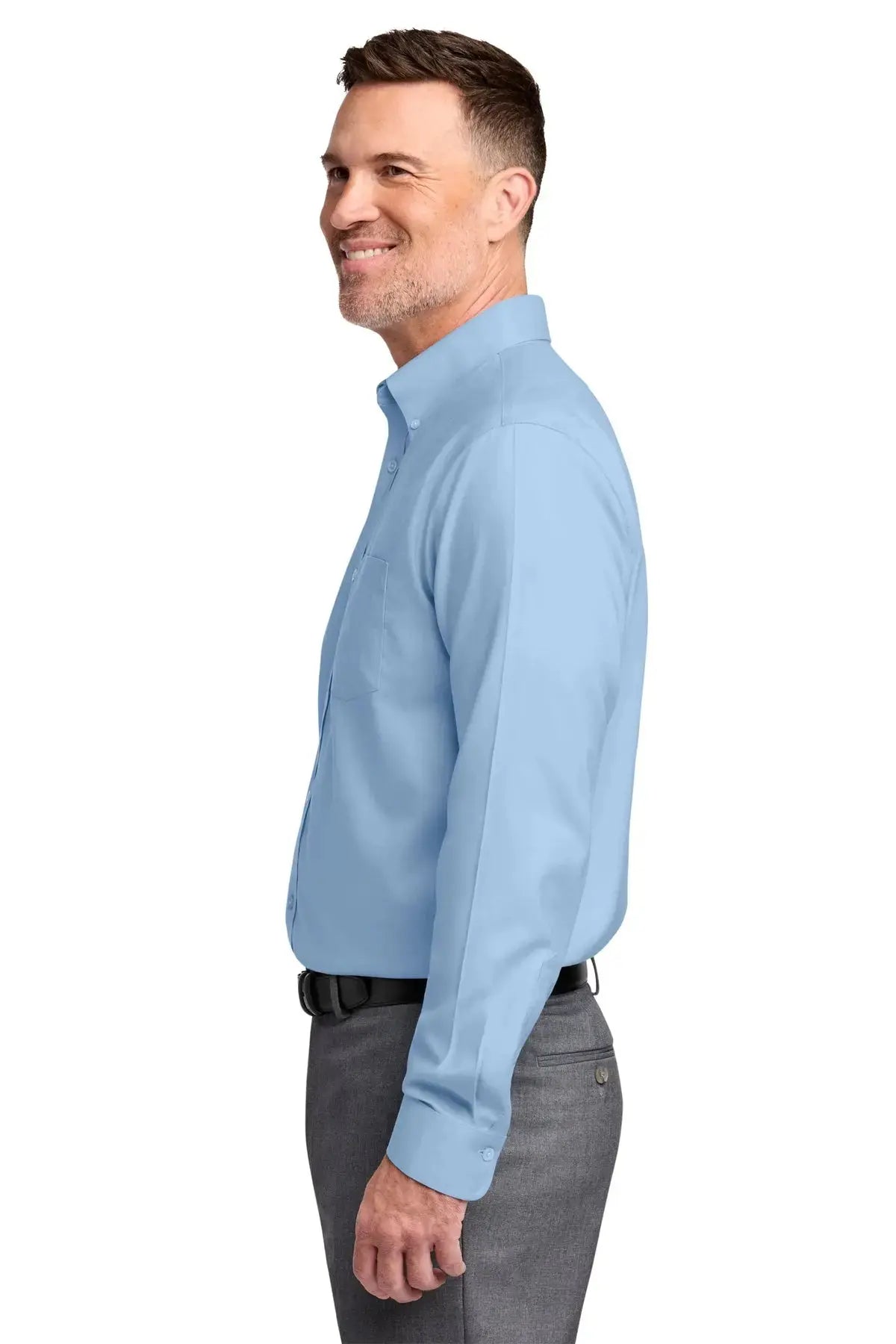 Brooks Brothers® Wrinkle-Free Stretch Nailhead Shirt #BB18002 Game Over Merch