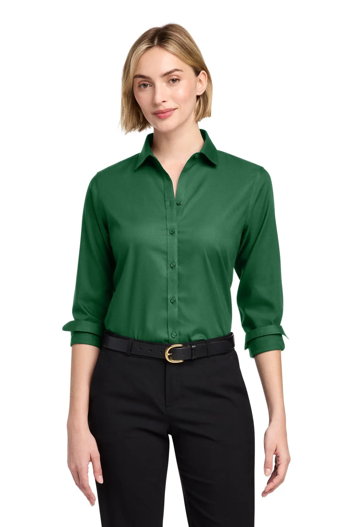 Brooks Brothers® Women’s Wrinkle-Free Stretch Nailhead Shirt #BB18003