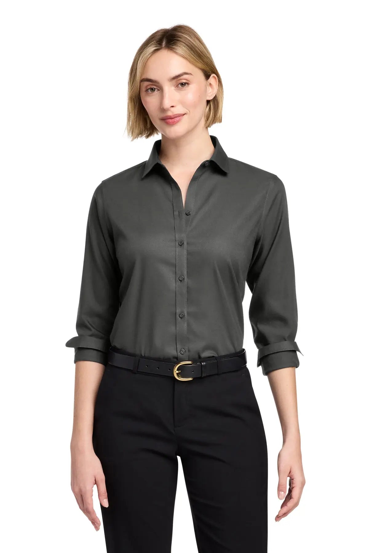 Brooks Brothers® Women’s Wrinkle-Free Stretch Nailhead Shirt #BB18003
