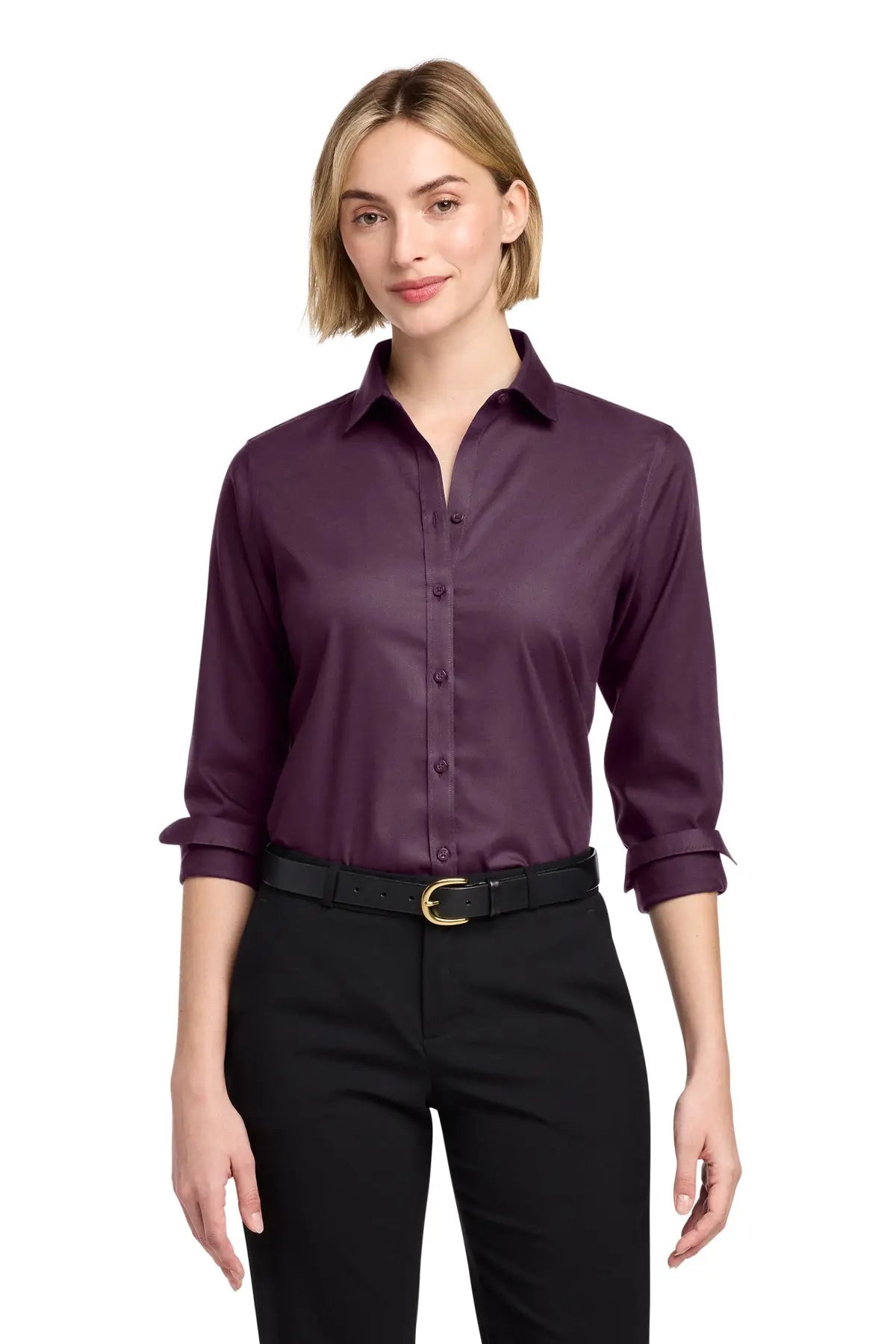 Brooks Brothers® Women’s Wrinkle-Free Stretch Nailhead Shirt #BB18003