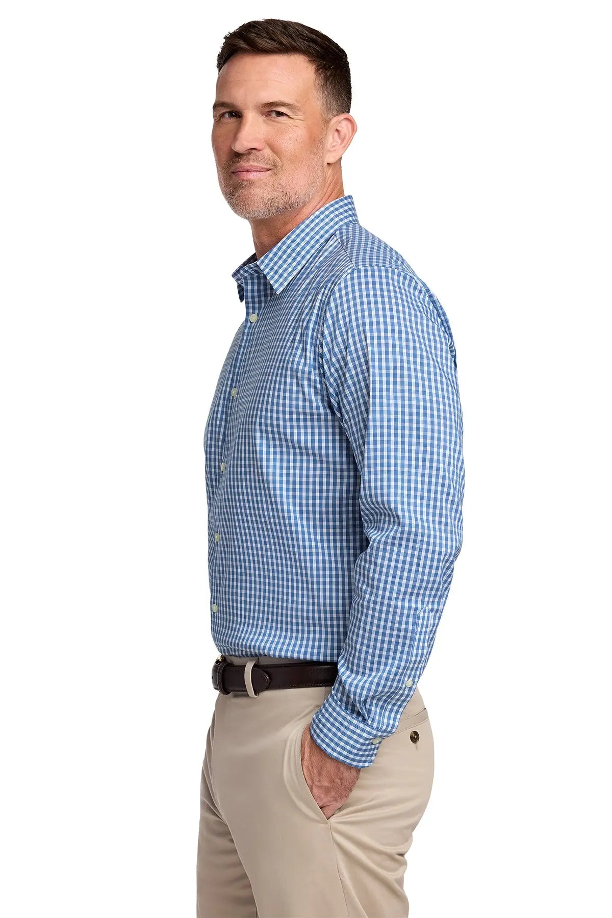 Brooks Brothers® Tech Stretch Patterned Shirt #BB18006