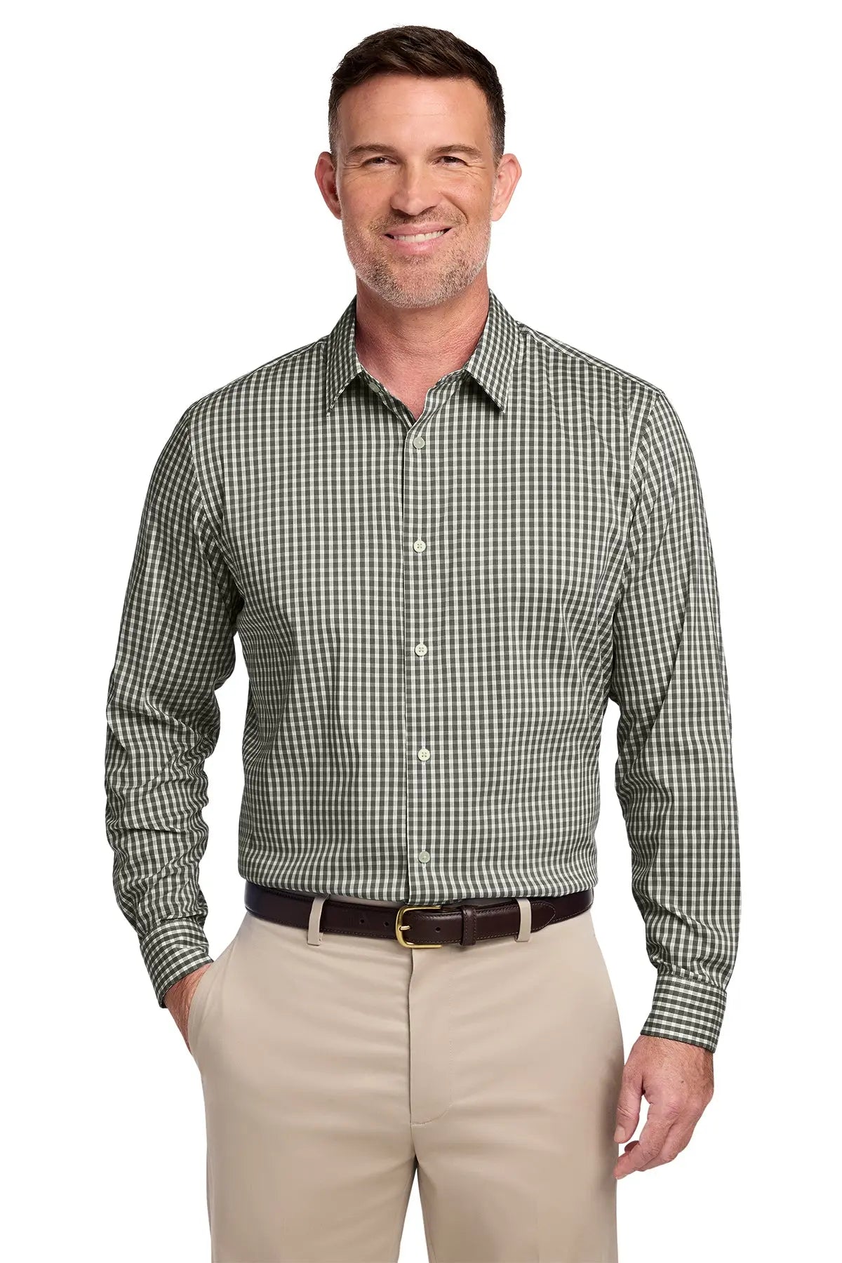 Brooks Brothers® Tech Stretch Patterned Shirt #BB18006