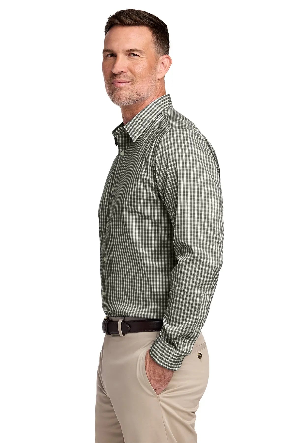 Brooks Brothers® Tech Stretch Patterned Shirt #BB18006