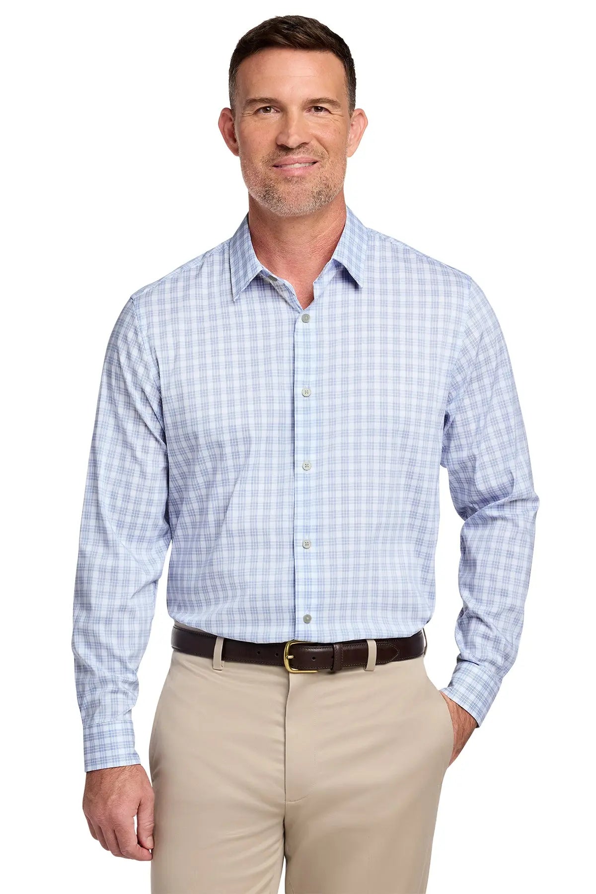 Brooks Brothers® Tech Stretch Patterned Shirt #BB18006