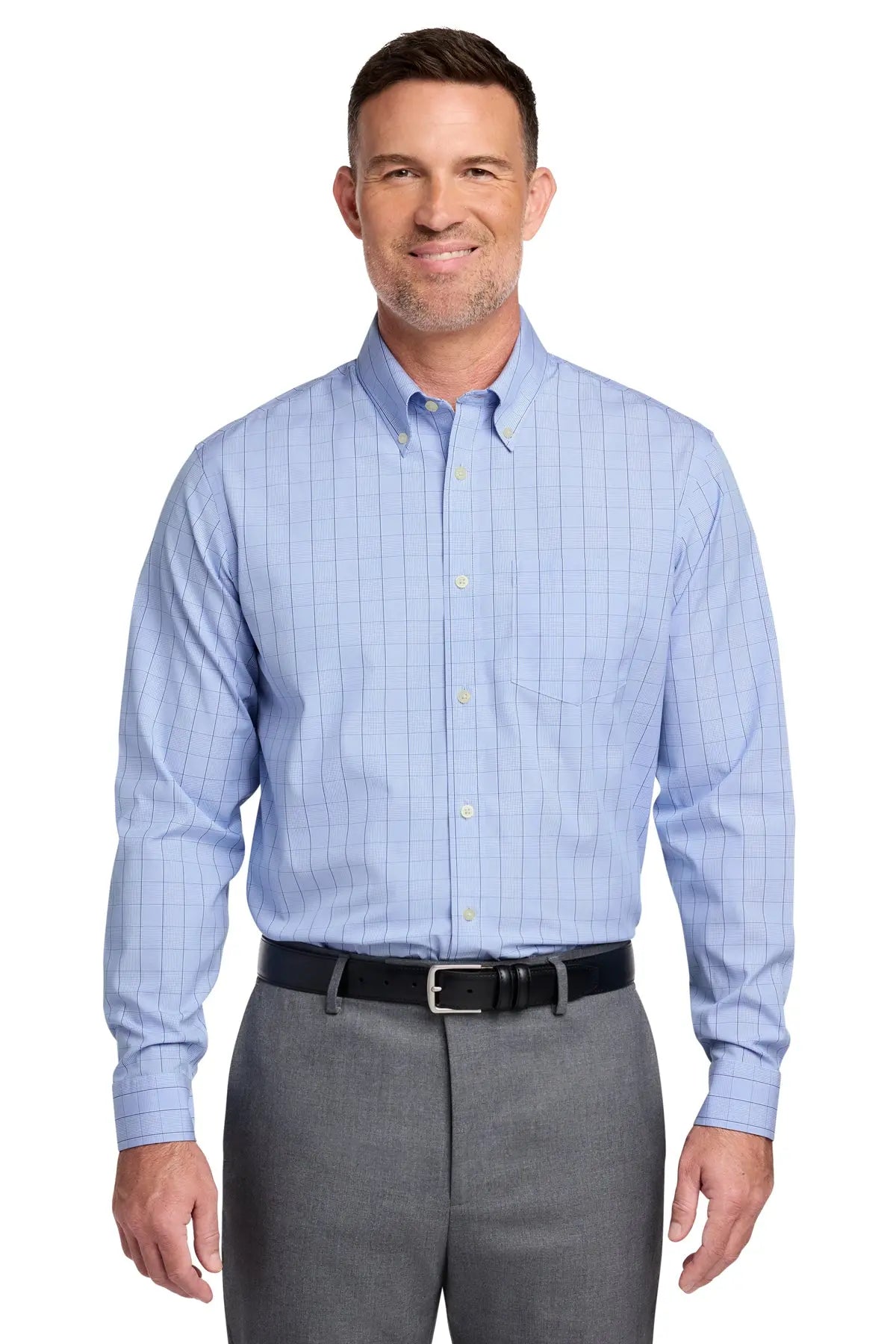 Brooks Brothers® Wrinkle-Free Stretch Patterned Shirt #BB18008