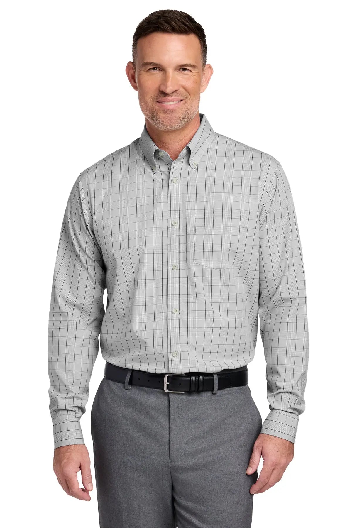 Brooks Brothers® Wrinkle-Free Stretch Patterned Shirt #BB18008