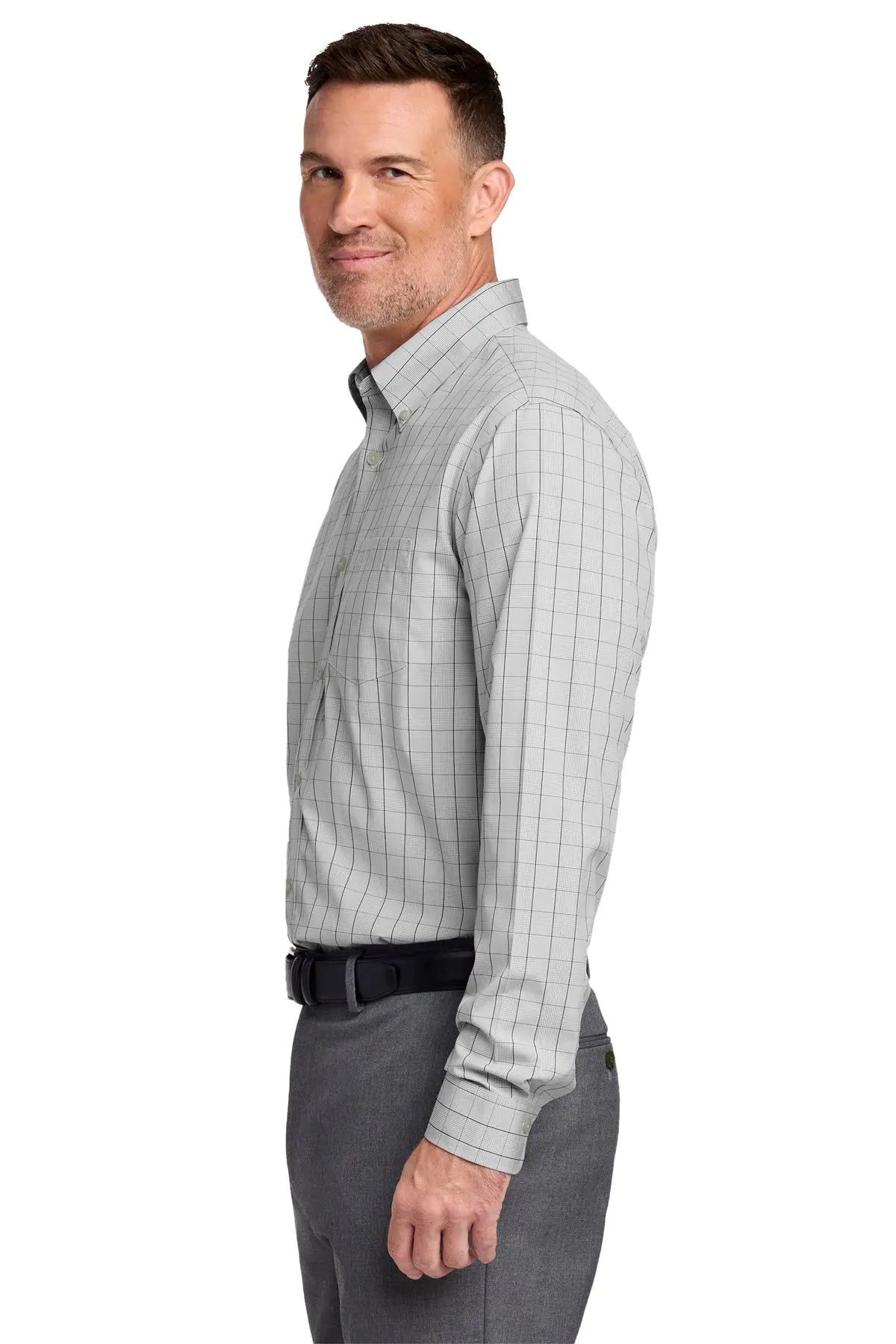 Brooks Brothers® Wrinkle-Free Stretch Patterned Shirt #BB18008