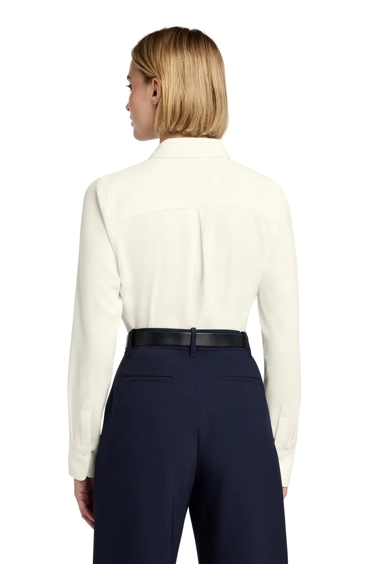 Brooks Brothers® Women’s Full-Button Satin Blouse #BB18007