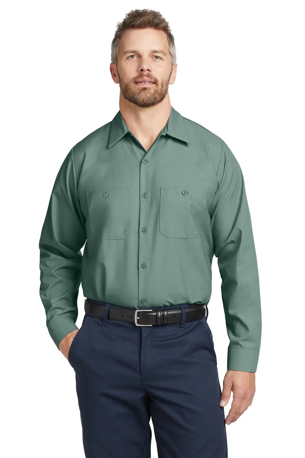Red Kap® Long Sleeve Industrial Work Shirt #SP14