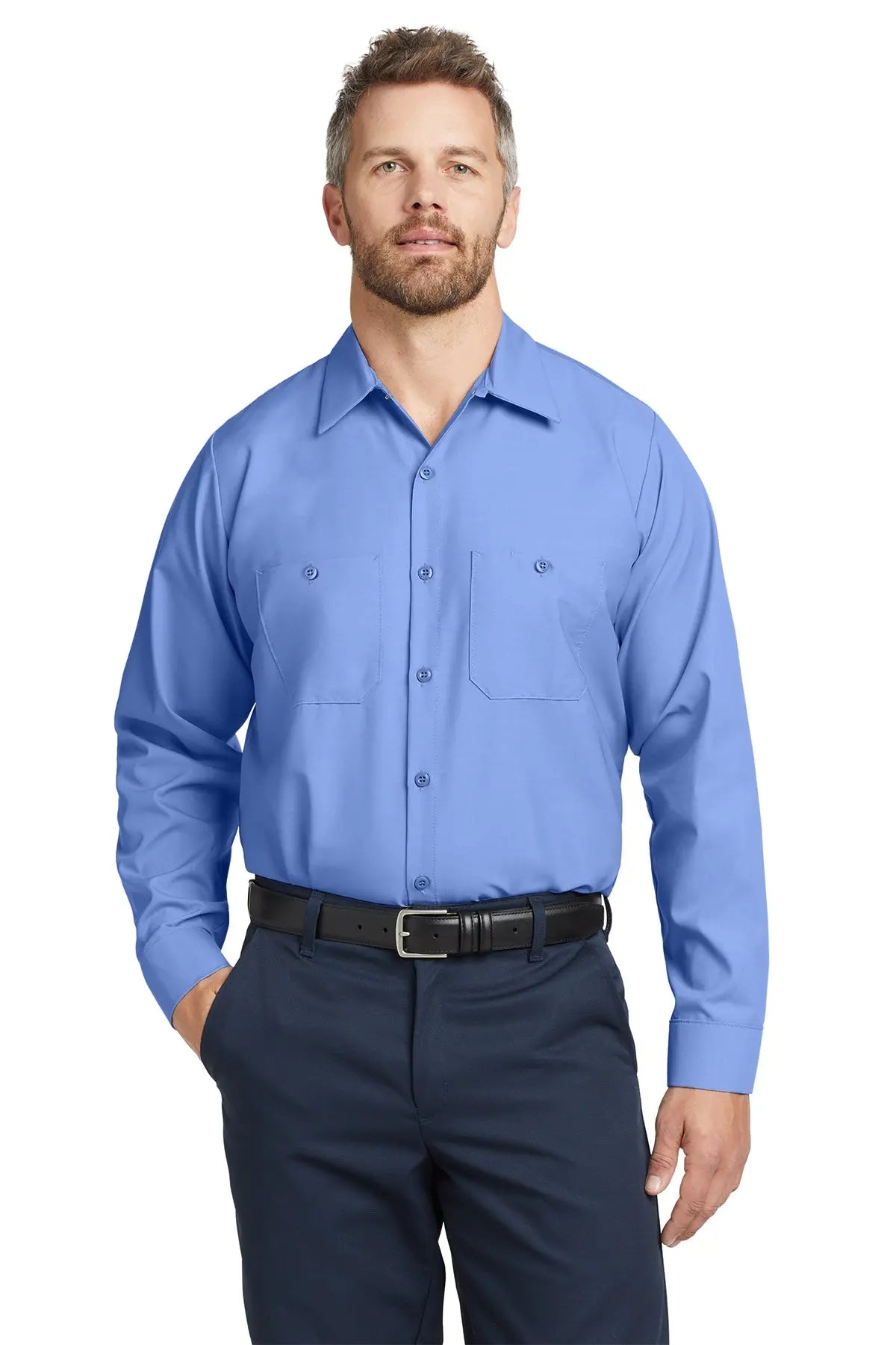 Red Kap® Long Sleeve Industrial Work Shirt #SP14