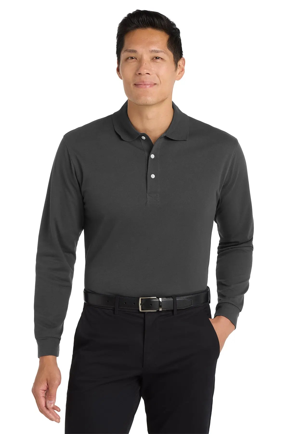 Port Authority® Rapid Dry™ Long Sleeve Polo #K455LSGame Over Merch