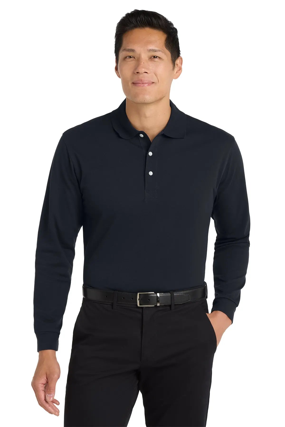 Port Authority® Rapid Dry™ Long Sleeve Polo #K455LSGame Over Merch