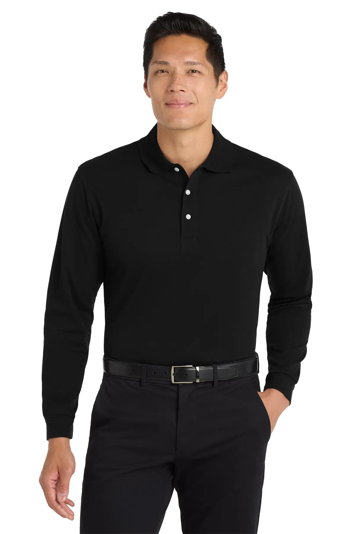 Port Authority® Rapid Dry™ Long Sleeve Polo #K455LSGame Over Merch