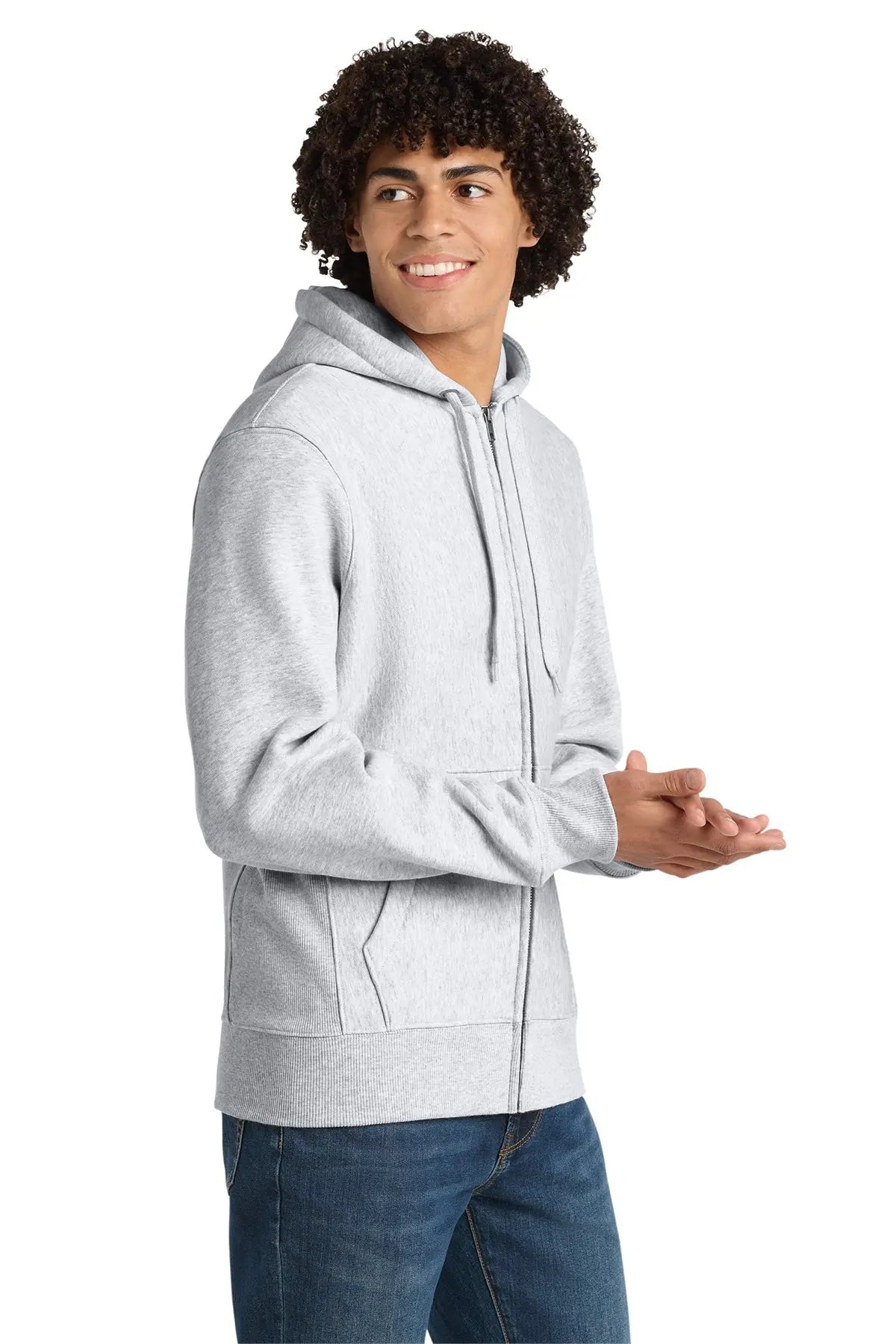Sport-Tek® Super Heavyweight Full-Zip Hooded Sweatshirt #F282
