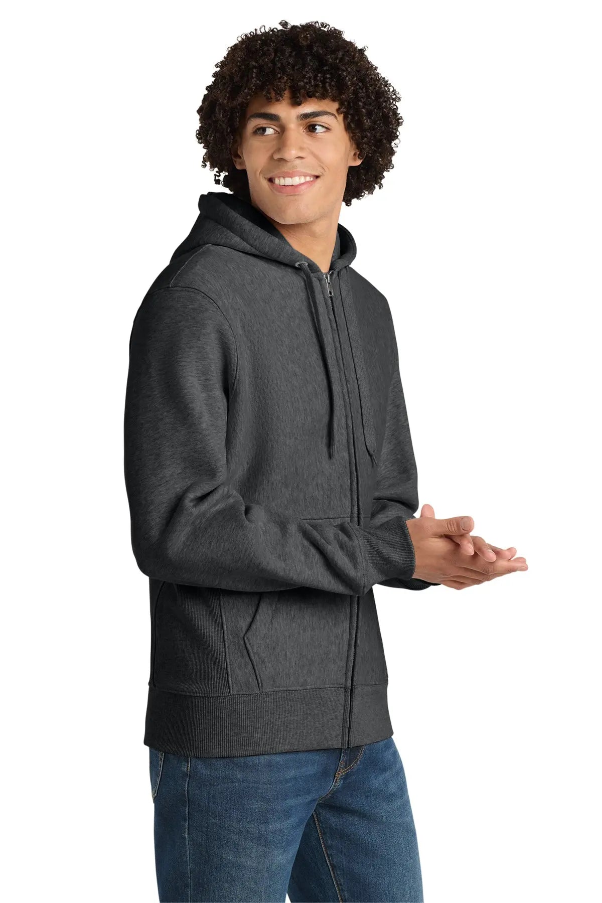 Sport-Tek® Super Heavyweight Full-Zip Hooded Sweatshirt #F282