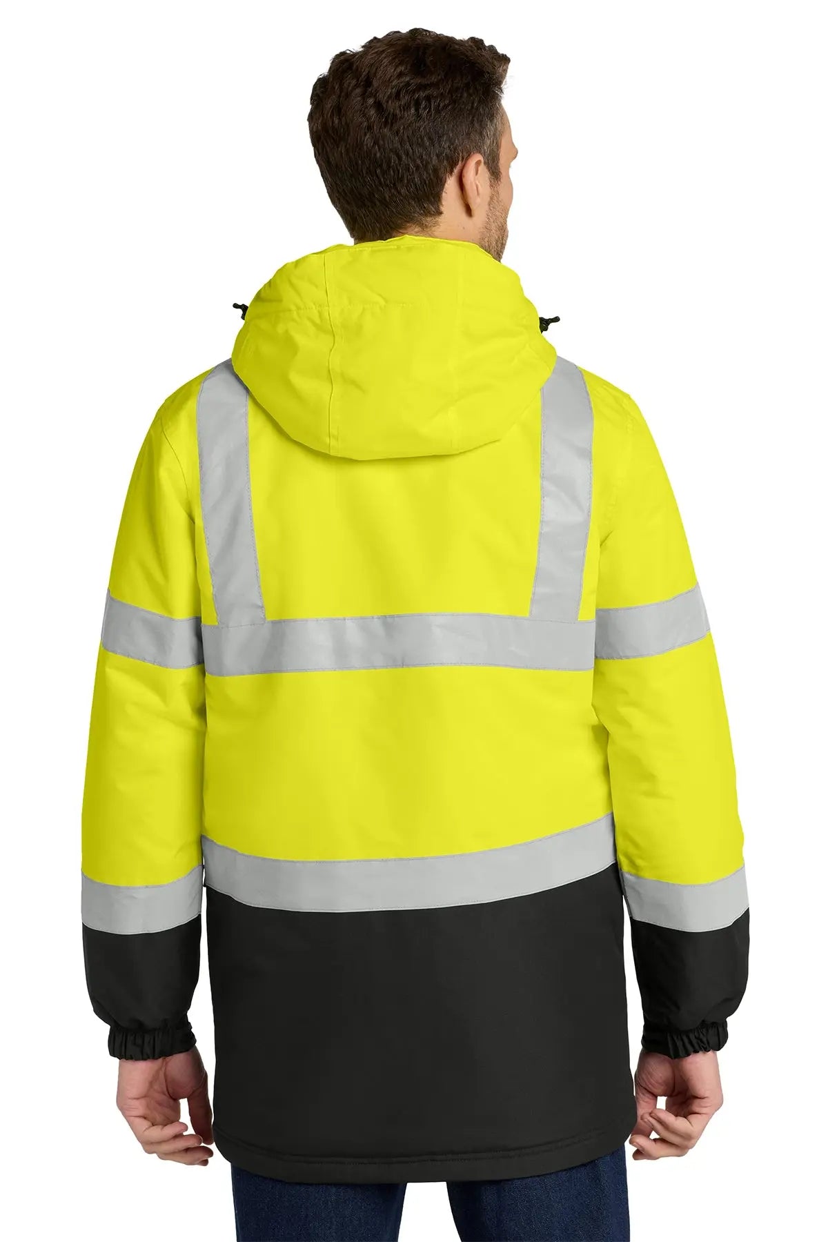 Port Authority® ANSI 107 Class 3 Safety Heavyweight Parka #J799S