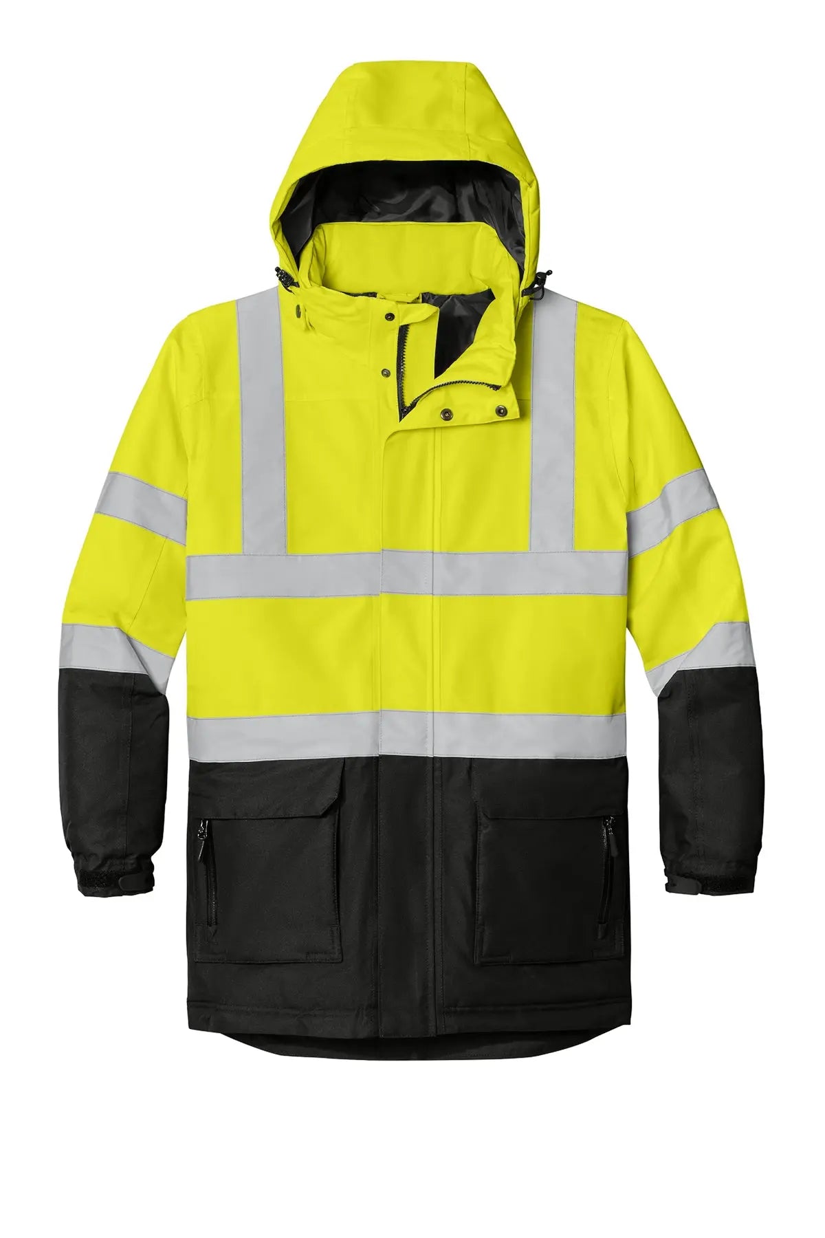 Port Authority® ANSI 107 Class 3 Safety Heavyweight Parka #J799S