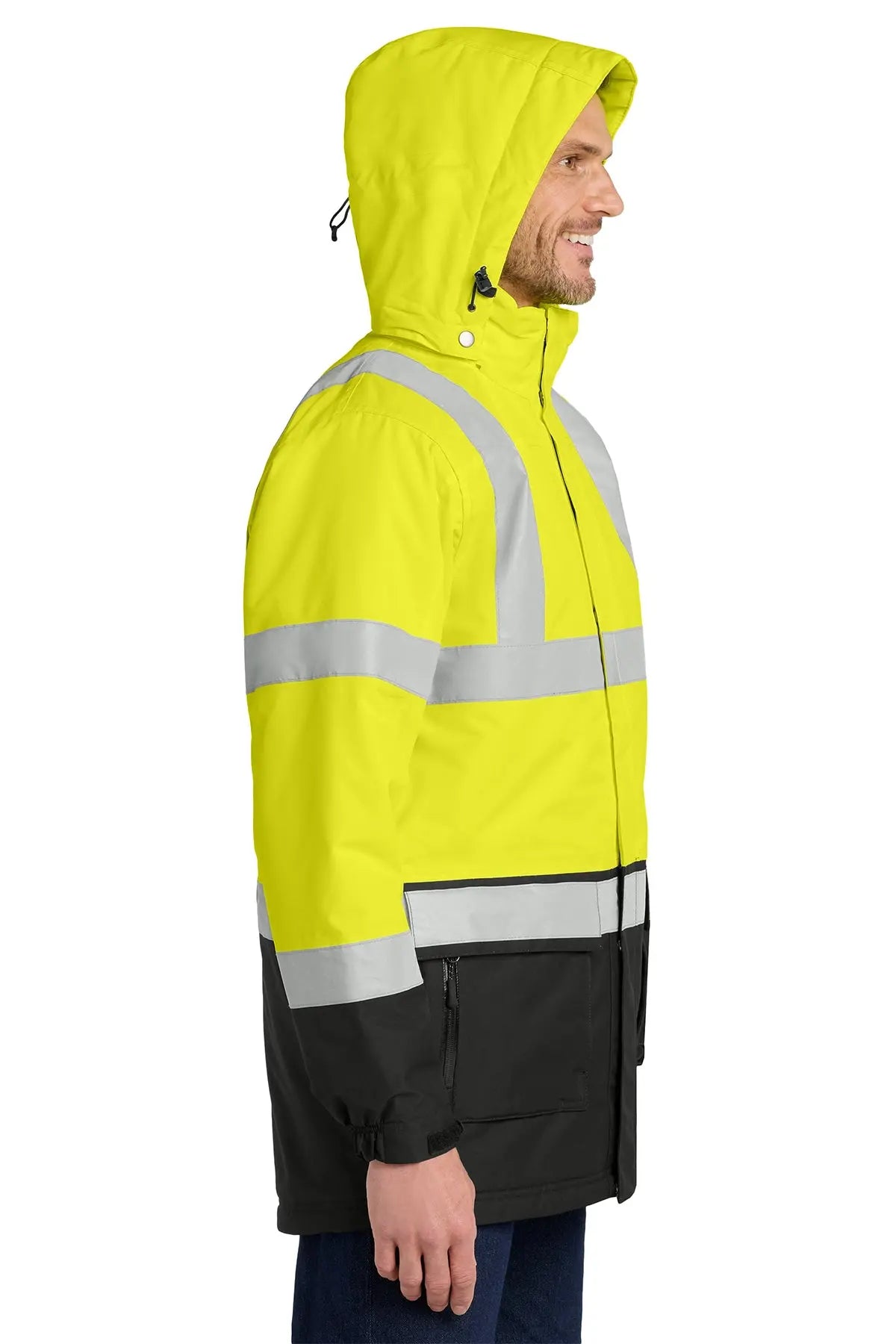 Port Authority® ANSI 107 Class 3 Safety Heavyweight Parka #J799S