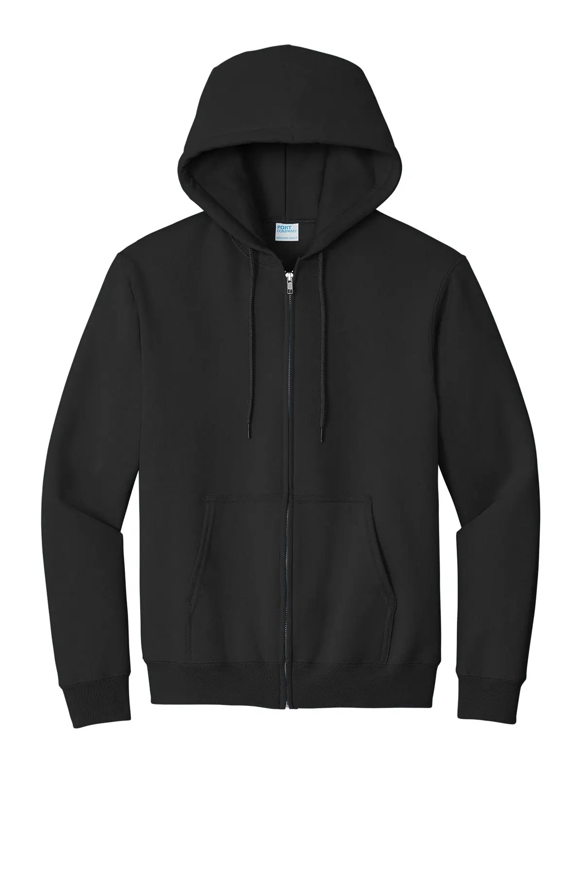 Port & Co™ Essential Fleece Full-Zip Hooded Sweatshirt #PC90ZH
