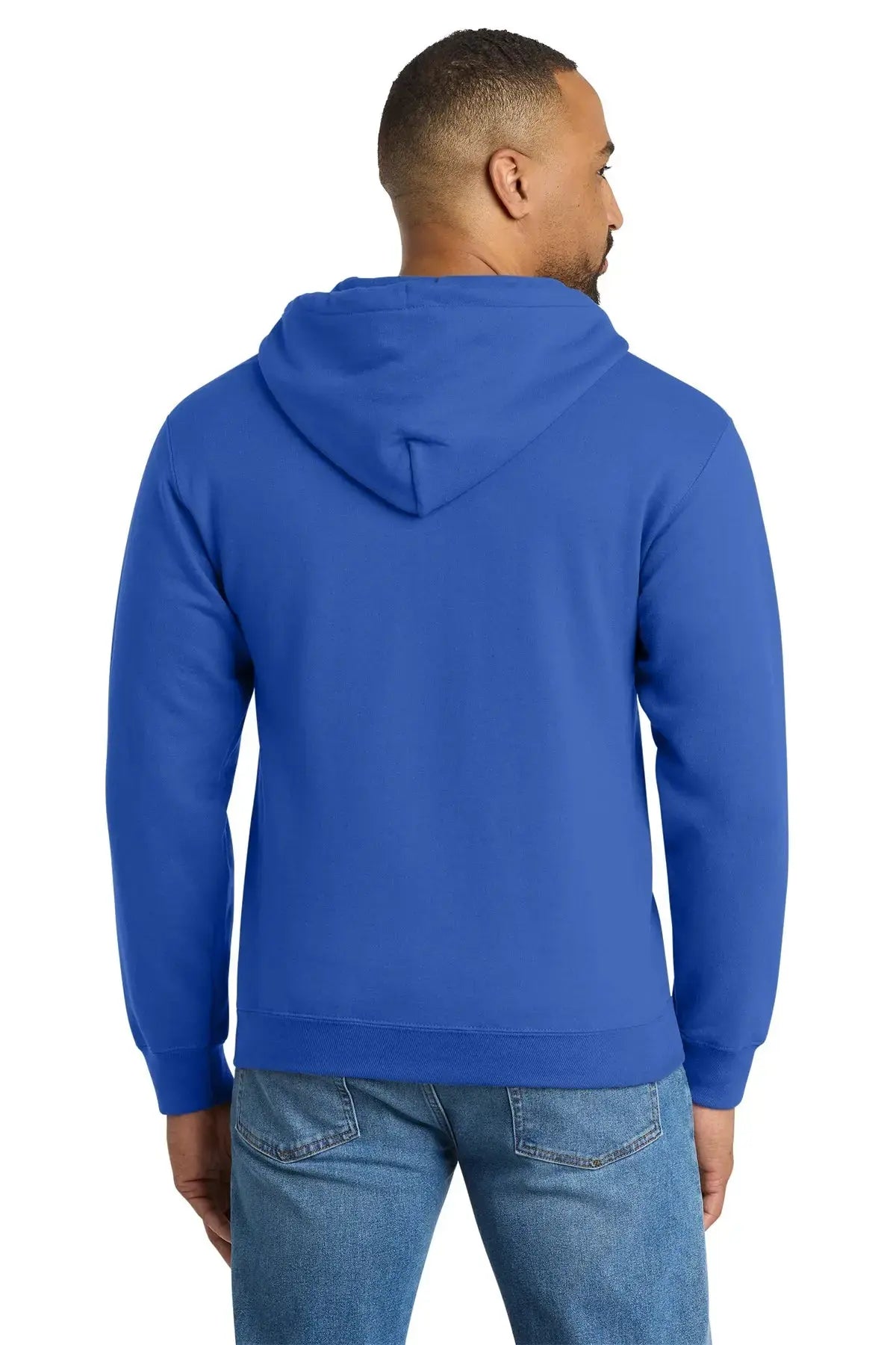 Port & Co™ Essential Fleece Full-Zip Hooded Sweatshirt #PC90ZH Game Over Merch