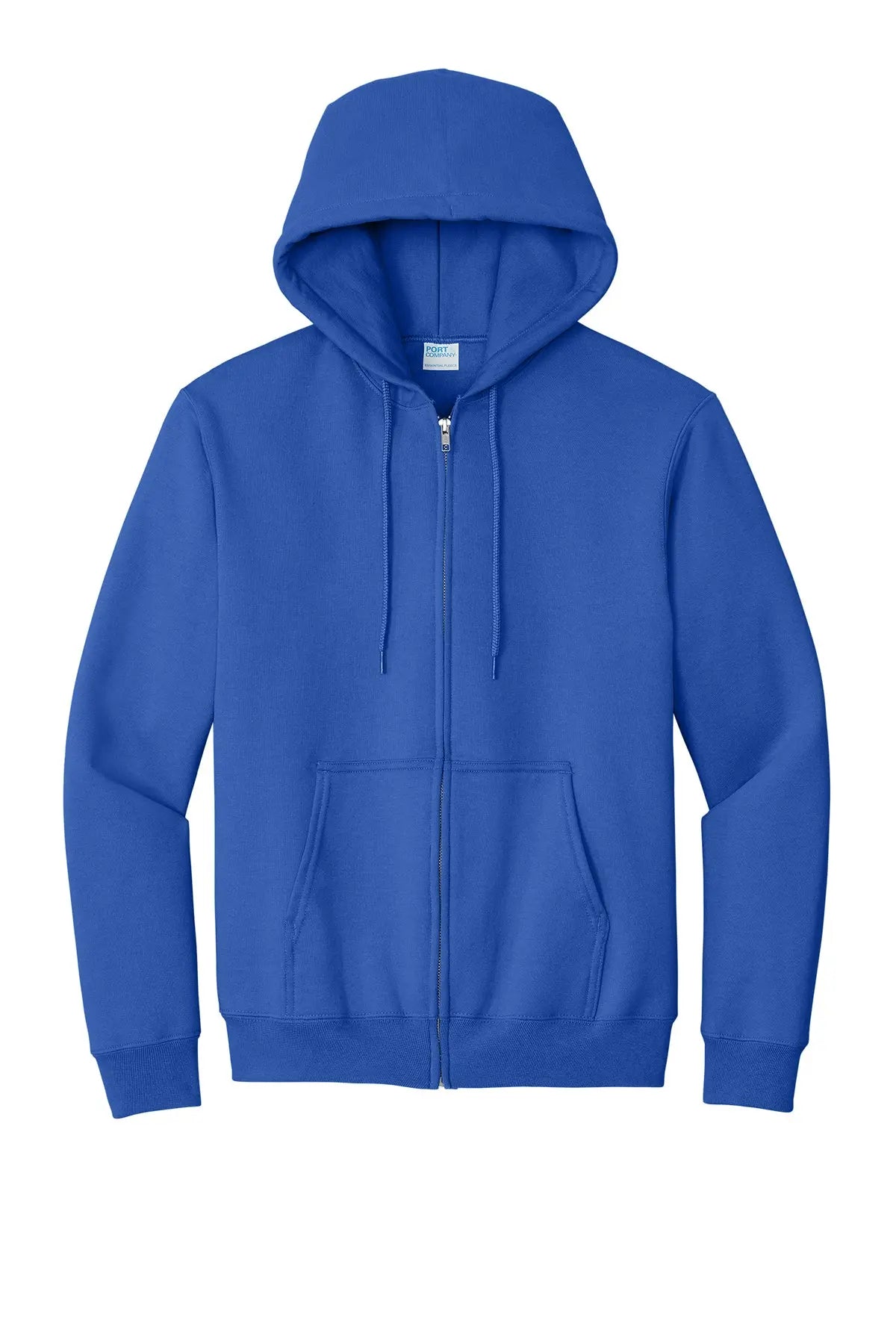 Port & Co™ Essential Fleece Full-Zip Hooded Sweatshirt #PC90ZH