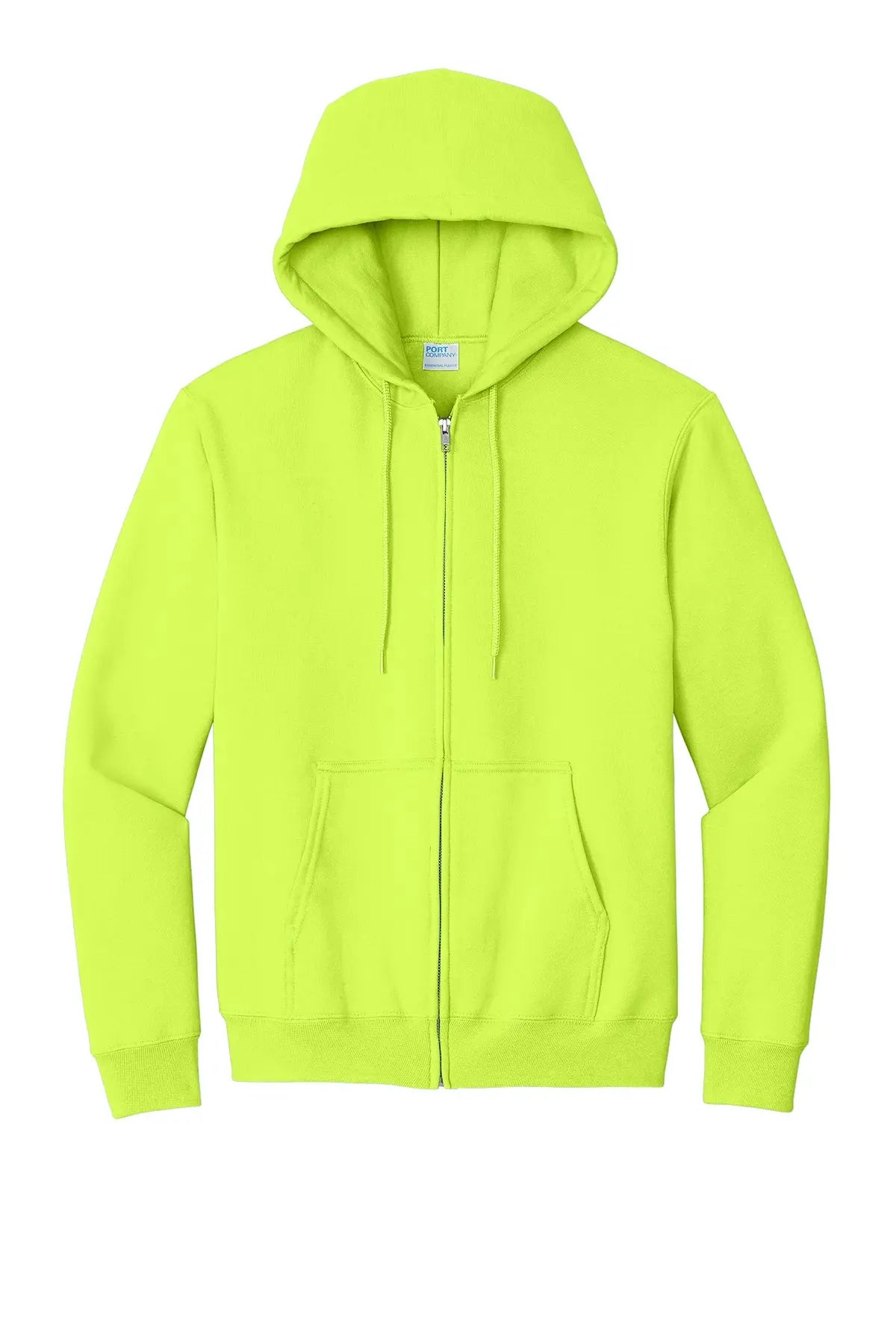 Port & Co™ Essential Fleece Full-Zip Hooded Sweatshirt #PC90ZH