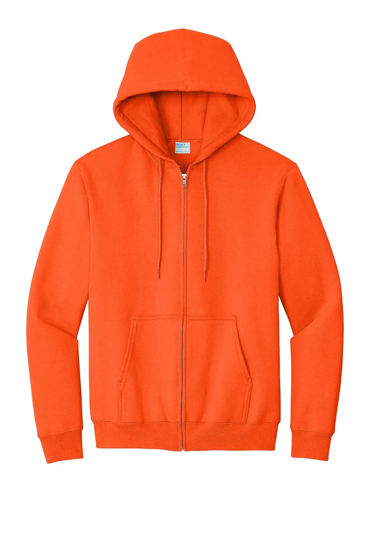 Port & Co™ Essential Fleece Full-Zip Hooded Sweatshirt #PC90ZH