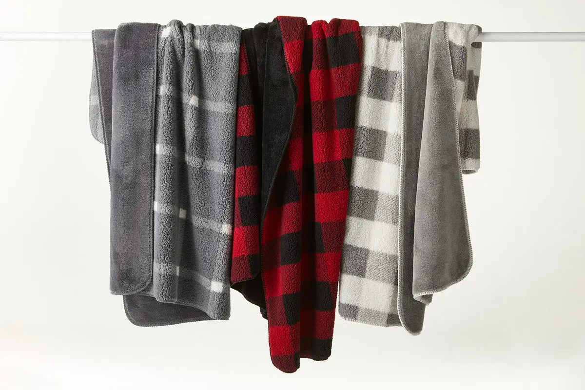Port Authority® Double-Sided Sherpa/Plush Blanket #BP48