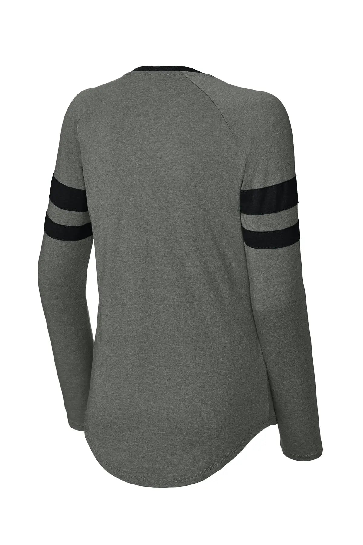 Sport-Tek® Women's Halftime Stripe Long Sleeve V-Neck Tee #LST6043 Game Over Merch
