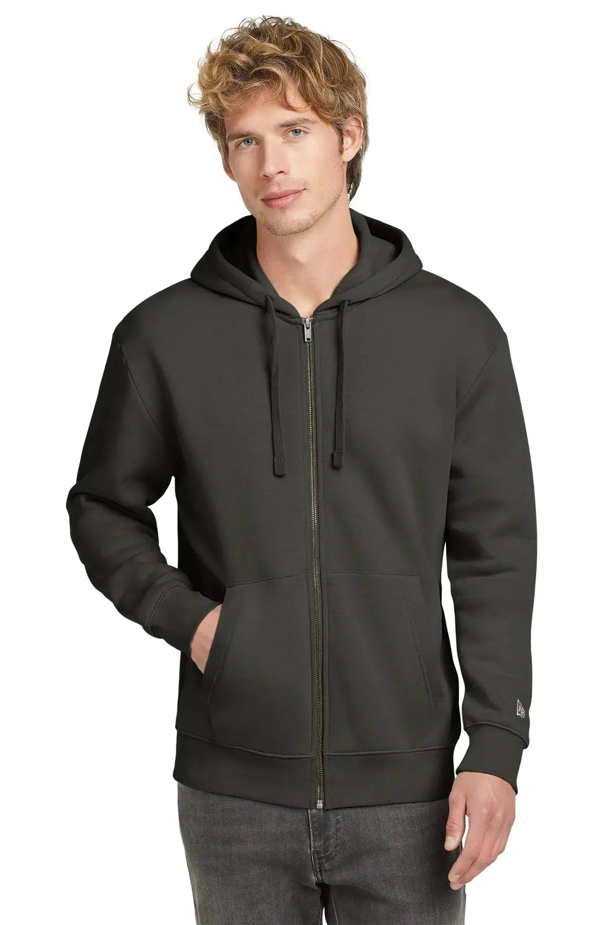 New Era® Heritage Fleece Full-Zip Hoodie #NEA526 Game Over Merch