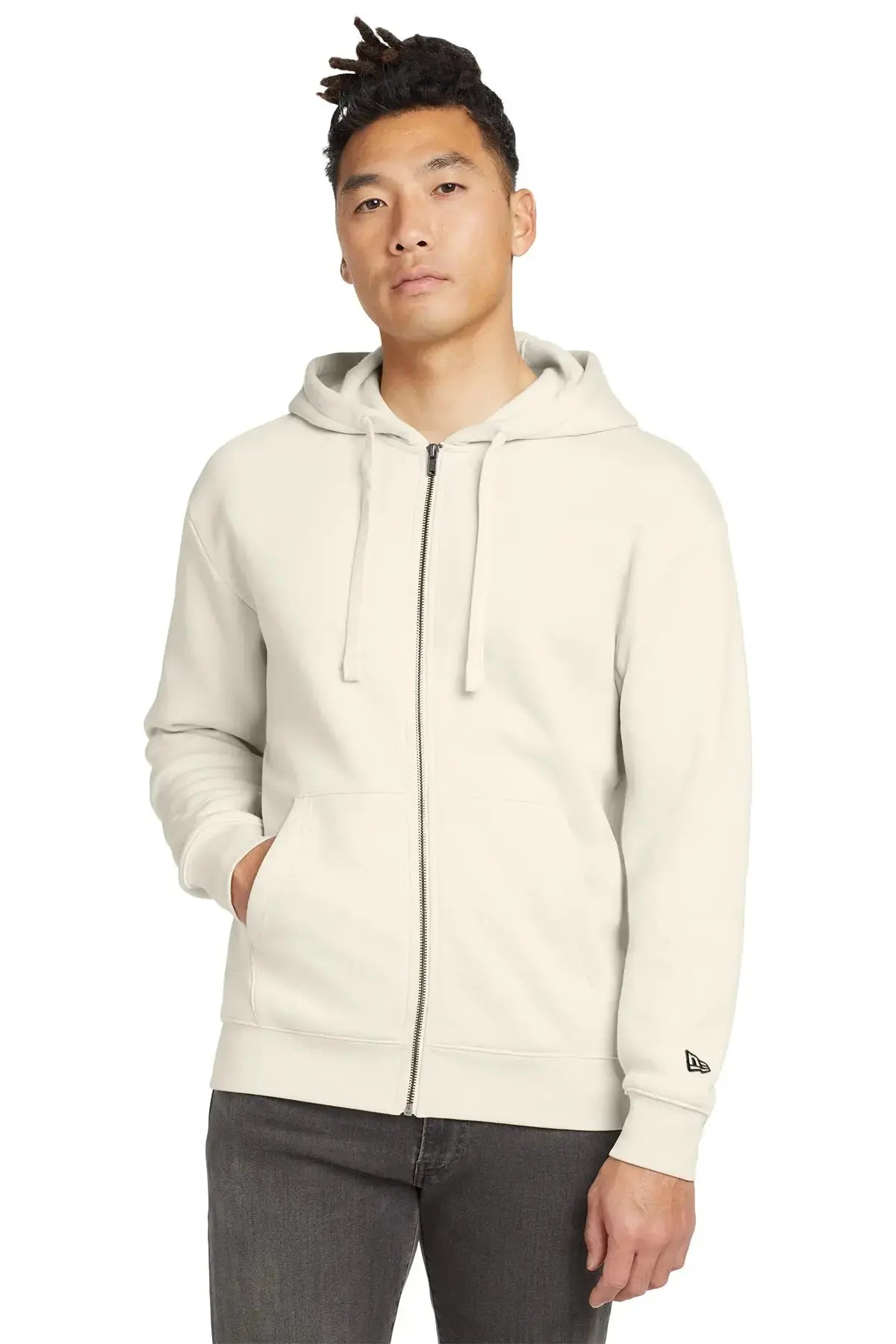 New Era® Heritage Fleece Full-Zip Hoodie #NEA526 Game Over Merch