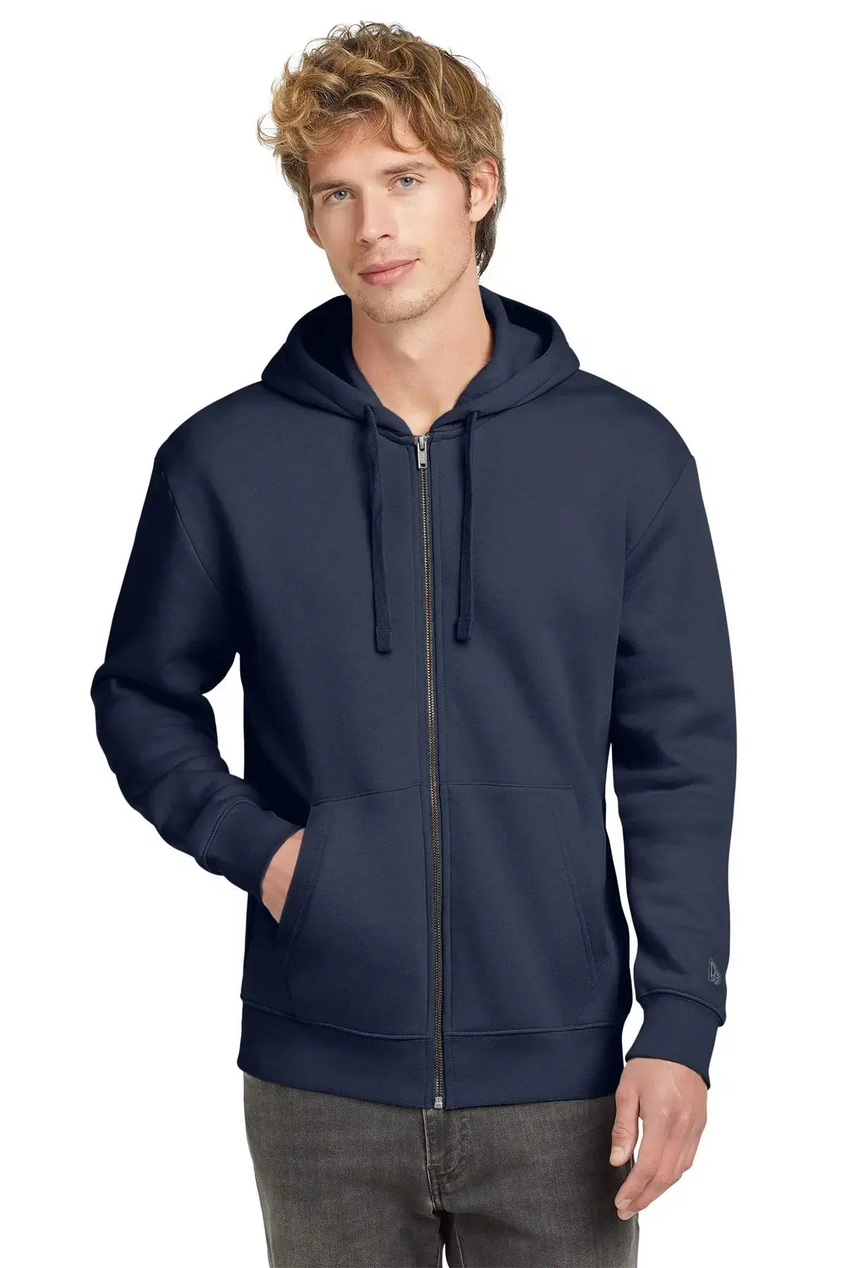 New Era® Heritage Fleece Full-Zip Hoodie #NEA526 Game Over Merch