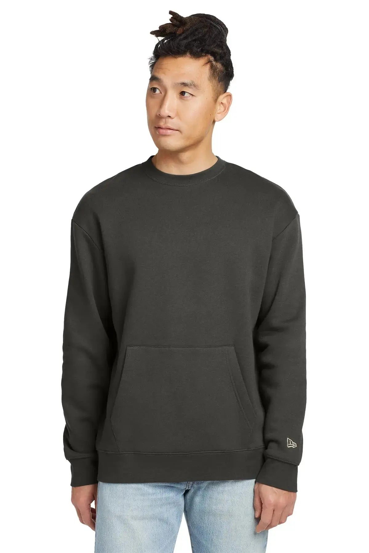 New Era® Heritage Fleece Pocket Crew #NEA527 Game Over Merch