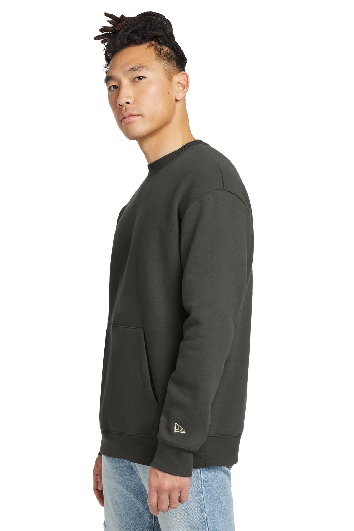 New Era® Heritage Fleece Pocket Crew #NEA527