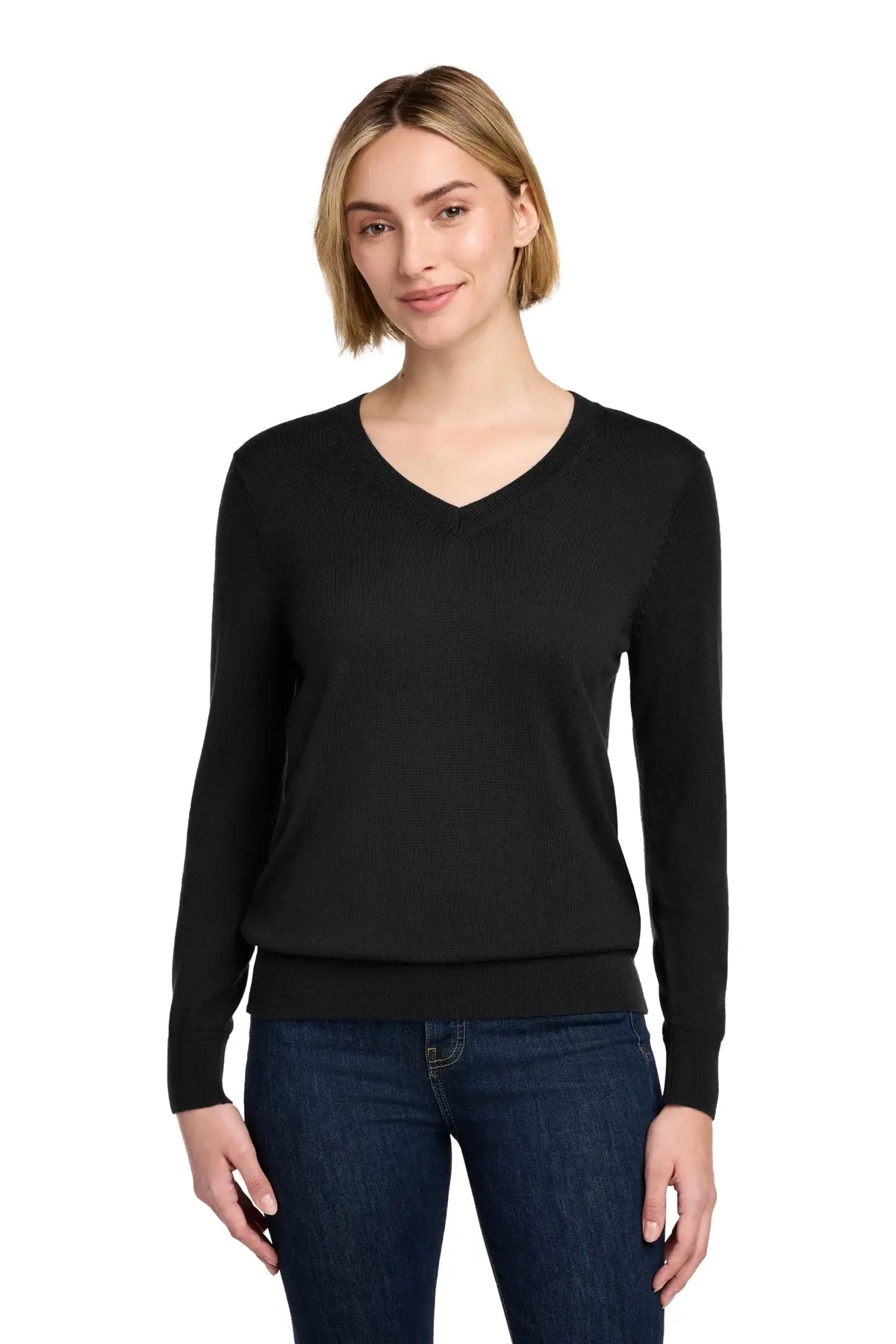 Brooks Brothers® Women’s Washable Merino V-Neck Sweater #BB18411Game Over Merch