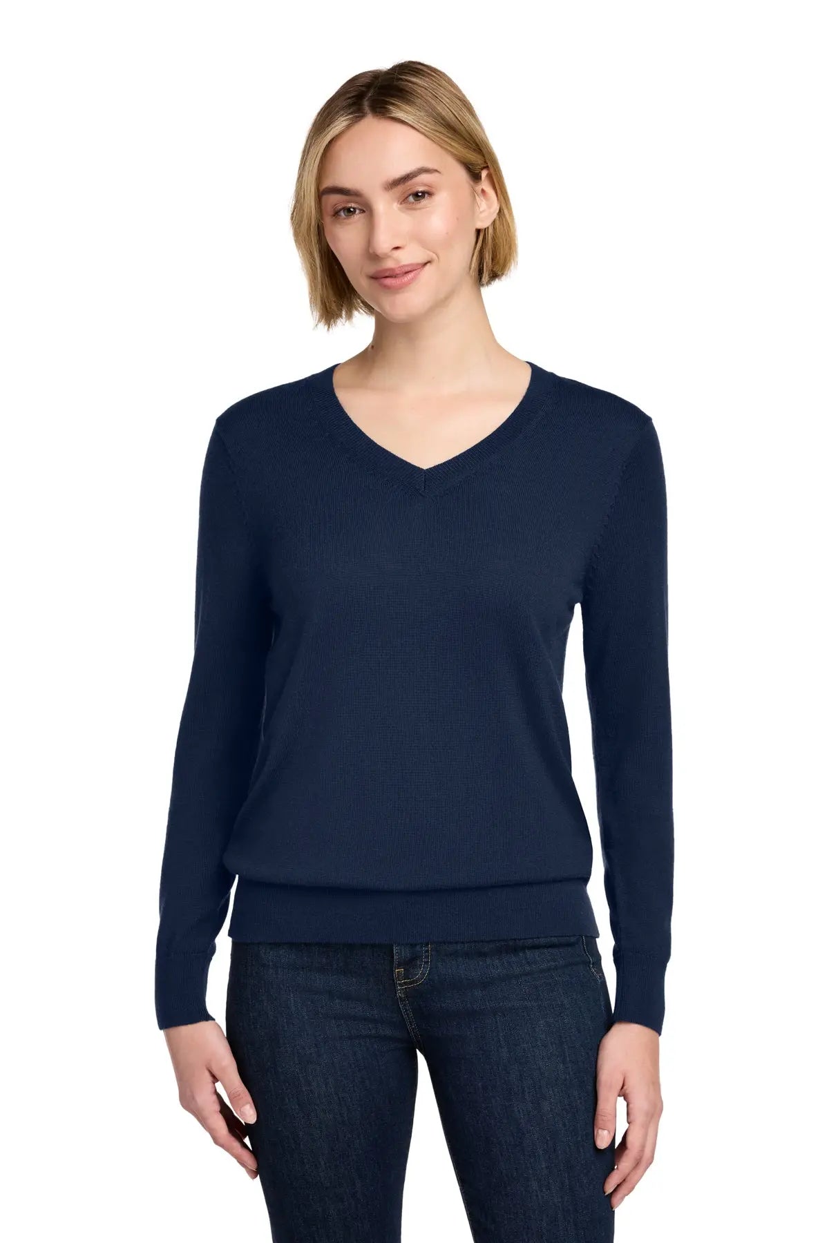 Brooks Brothers® Women’s Washable Merino V-Neck Sweater #BB18411Game Over Merch