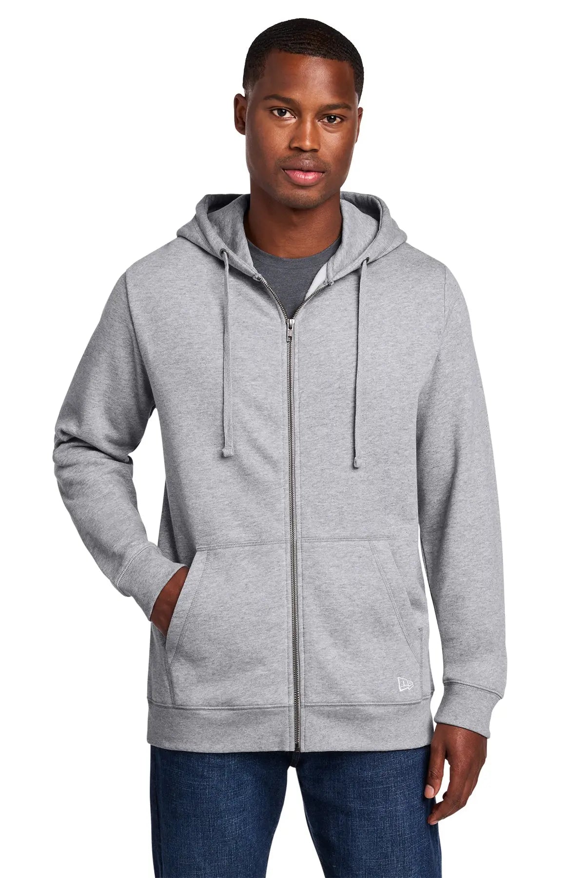 New Era® Comeback Fleece Full-Zip Hoodie #NEA551