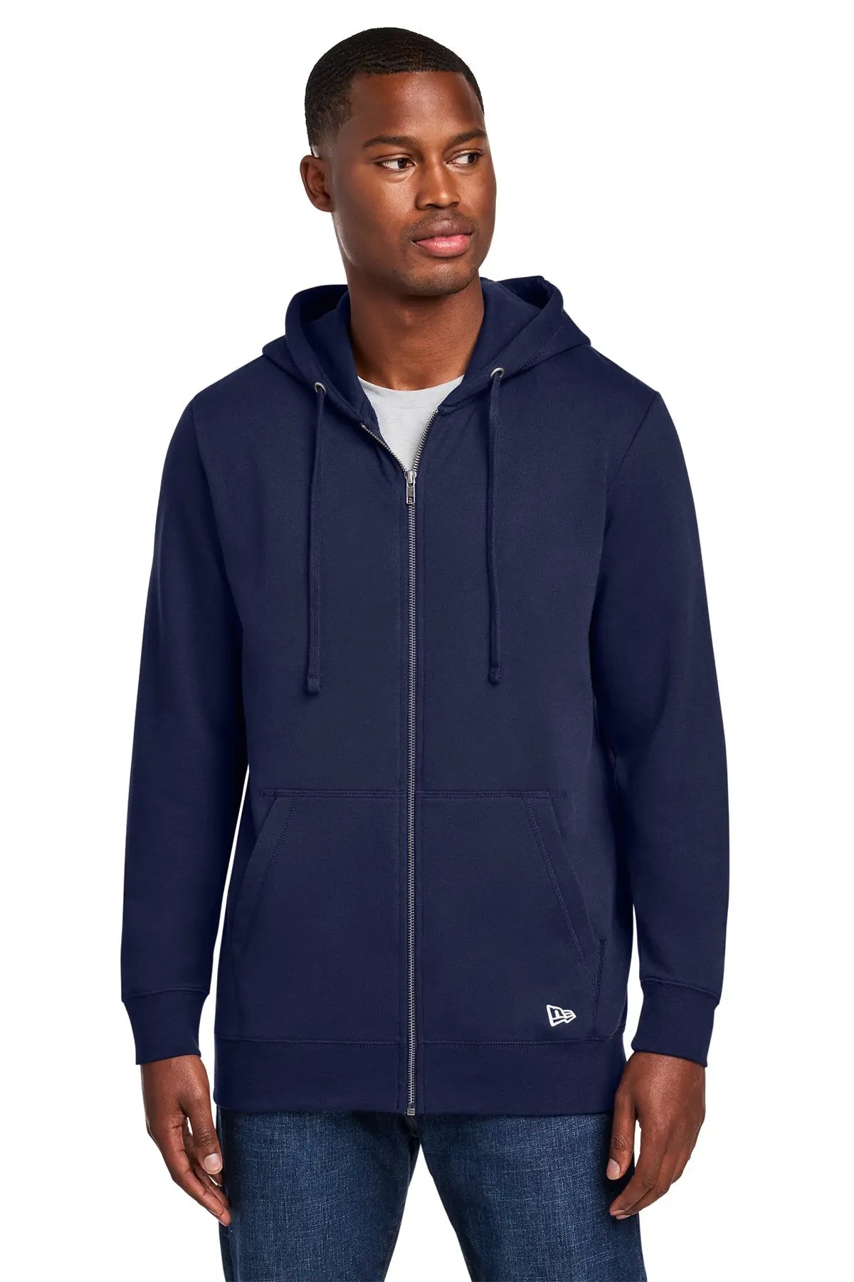 New Era® Comeback Fleece Full-Zip Hoodie #NEA551