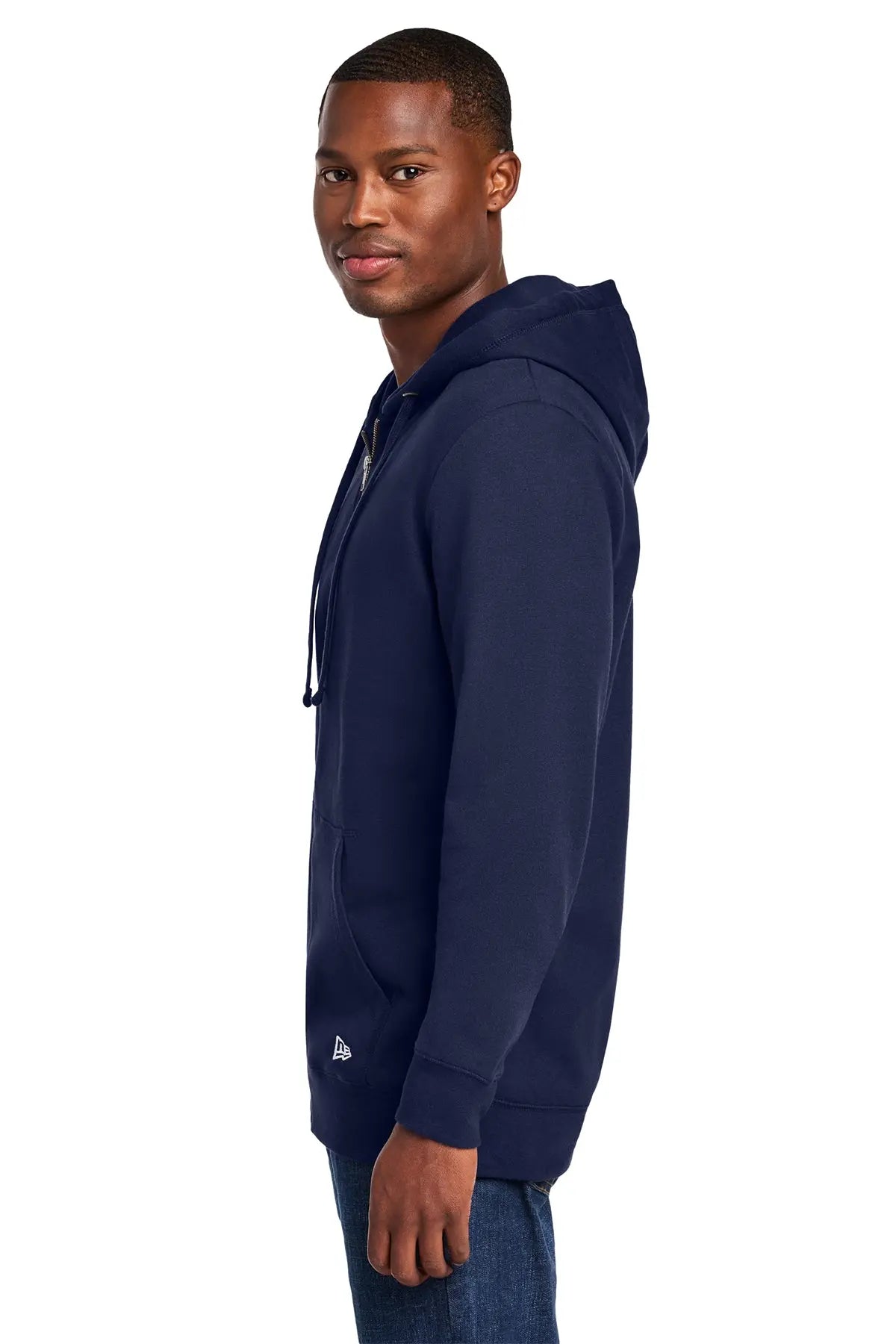 New Era® Comeback Fleece Full-Zip Hoodie #NEA551