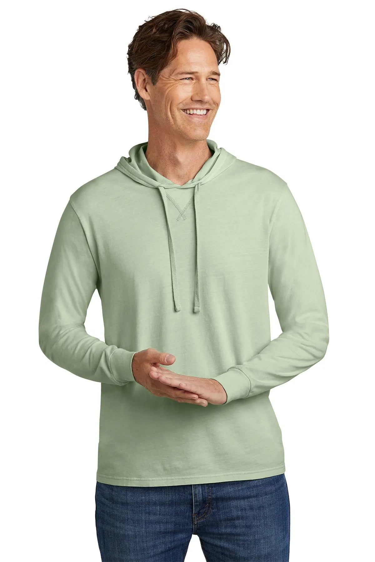 Allmade® Unisex Mineral Dye Organic Cotton Hoodie Tee #AL6305 Game Over Merch
