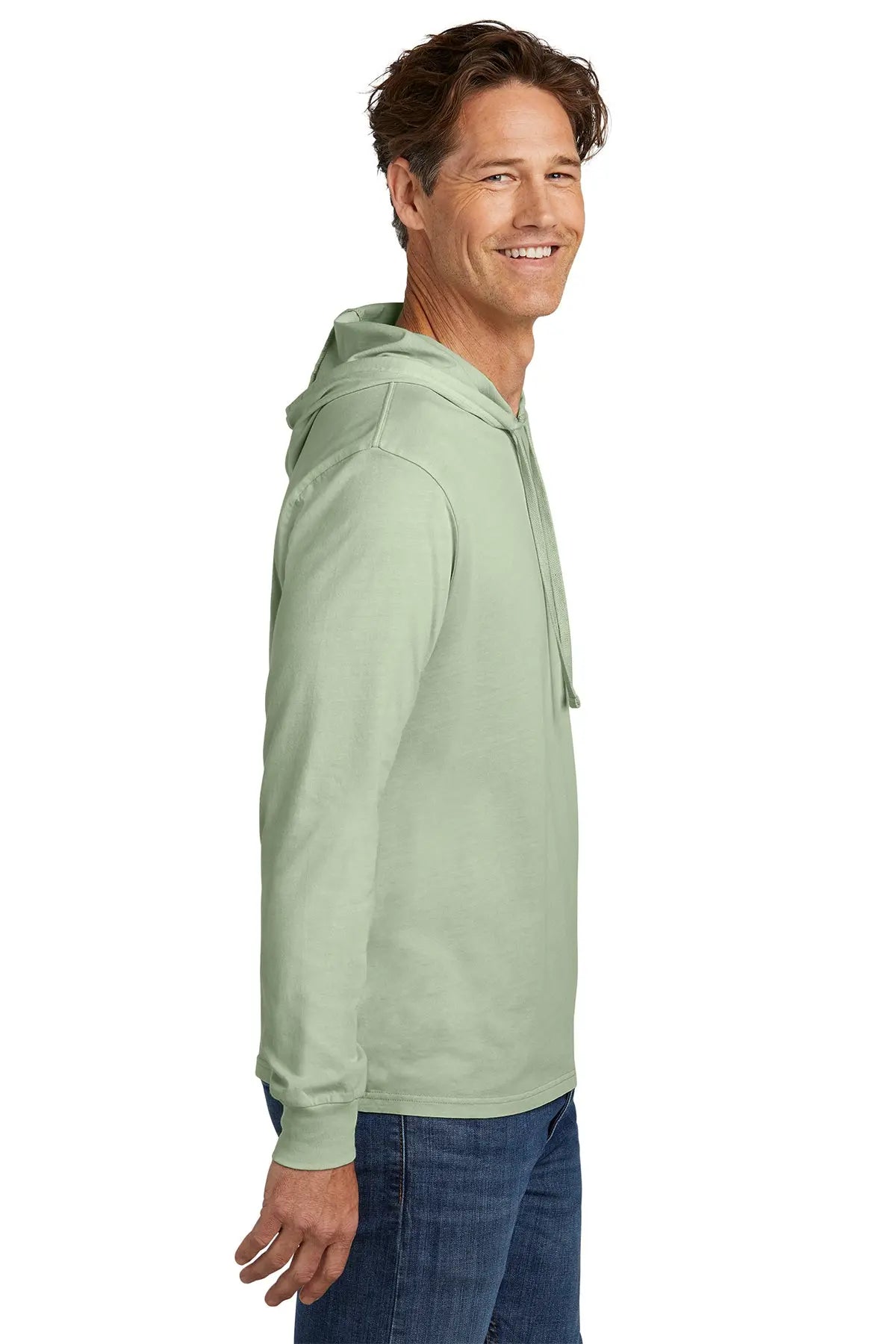 Allmade® Unisex Mineral Dye Organic Cotton Hoodie Tee #AL6305 Game Over Merch