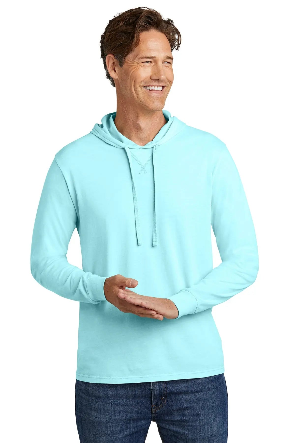 Allmade® Unisex Mineral Dye Organic Cotton Hoodie Tee #AL6305 Game Over Merch